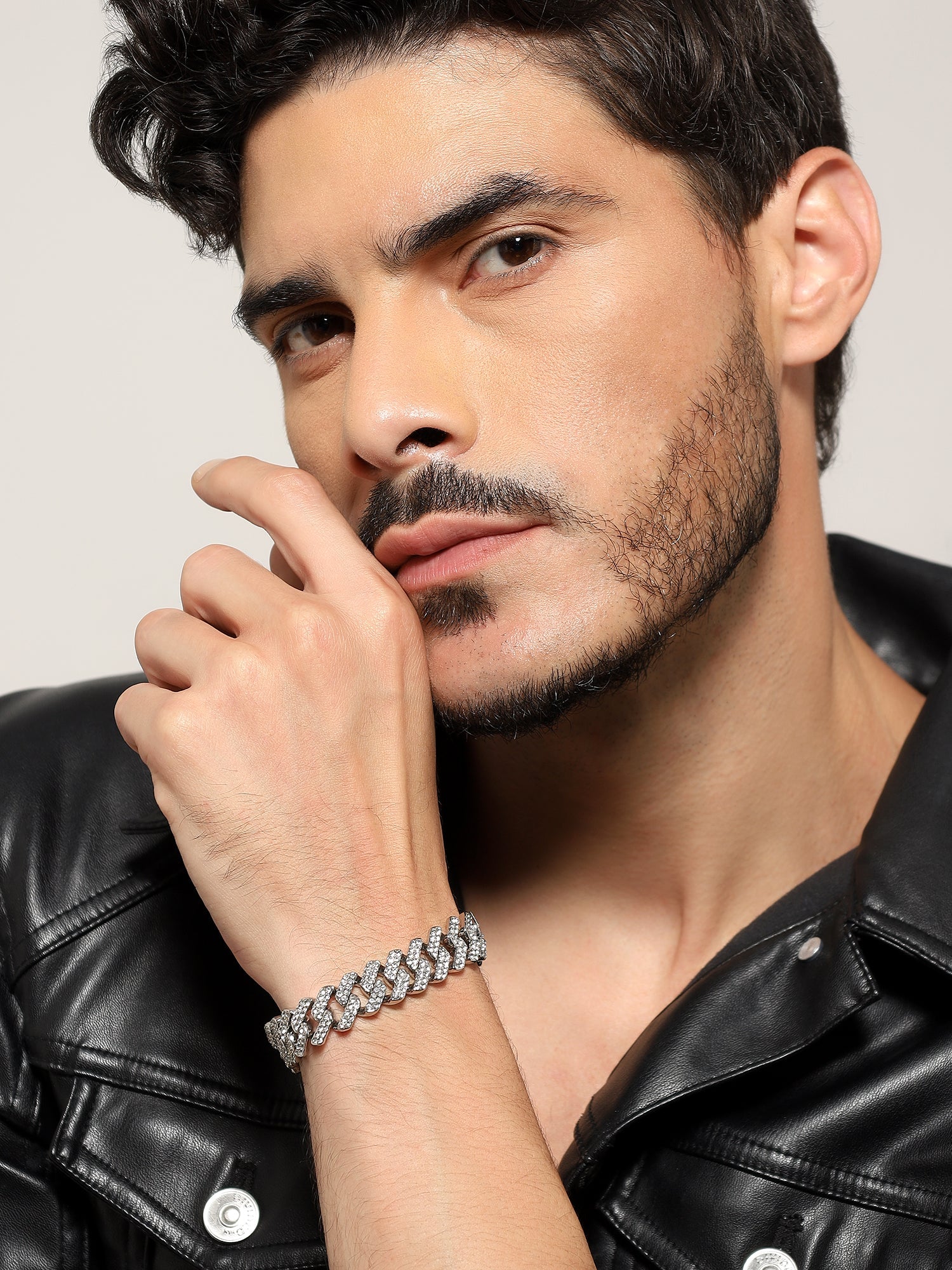 Cuban Link Bracelet (Silver)