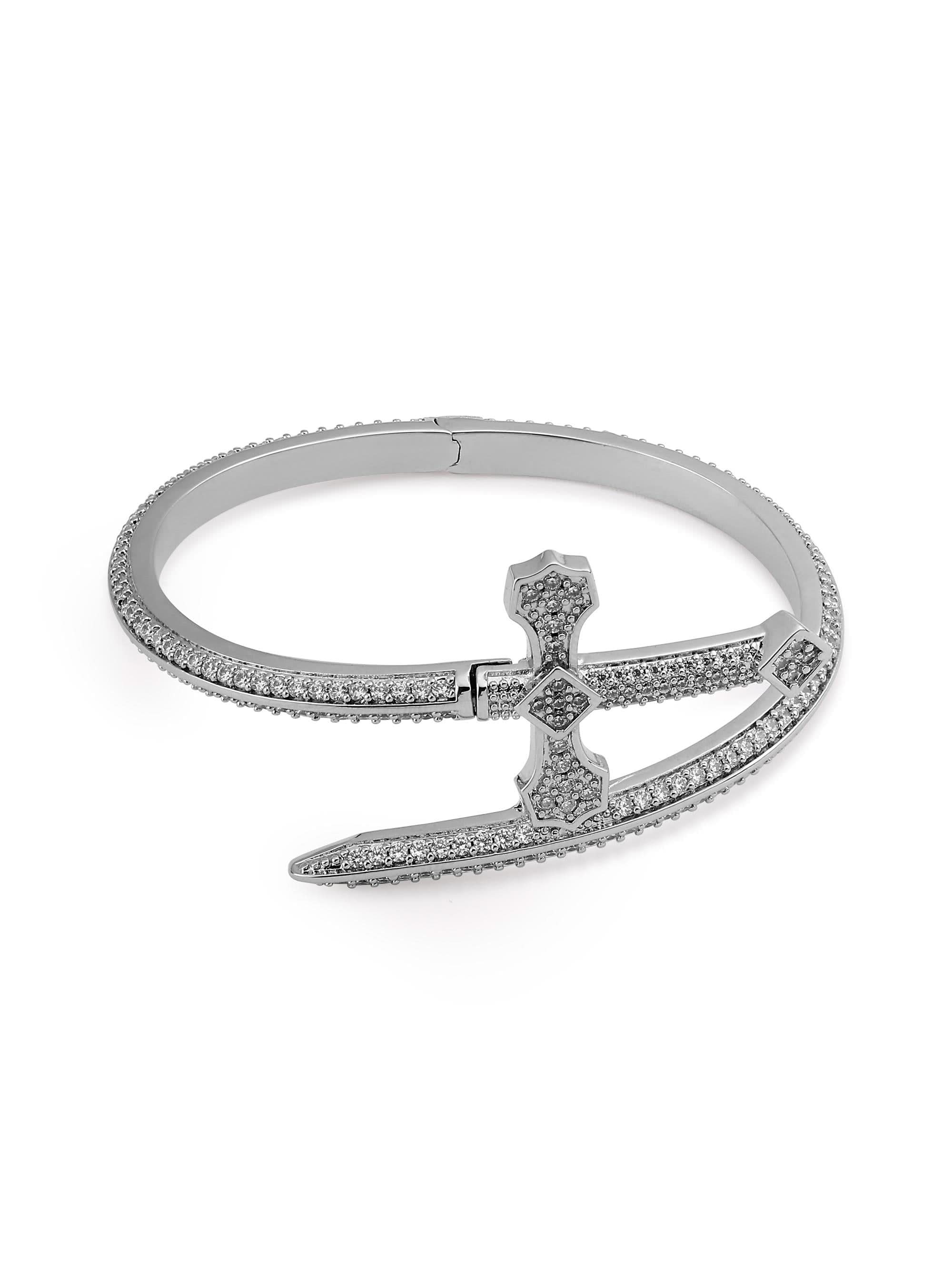 Zenith Orb Sword Bracelet (Silver)
