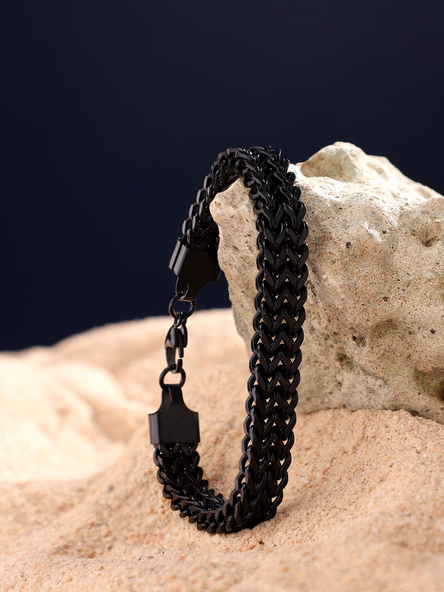 Two Layered Bracelet (Black)