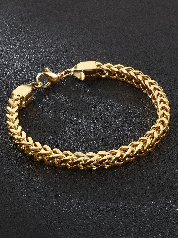 Two Layered Bracelet (Gold)
