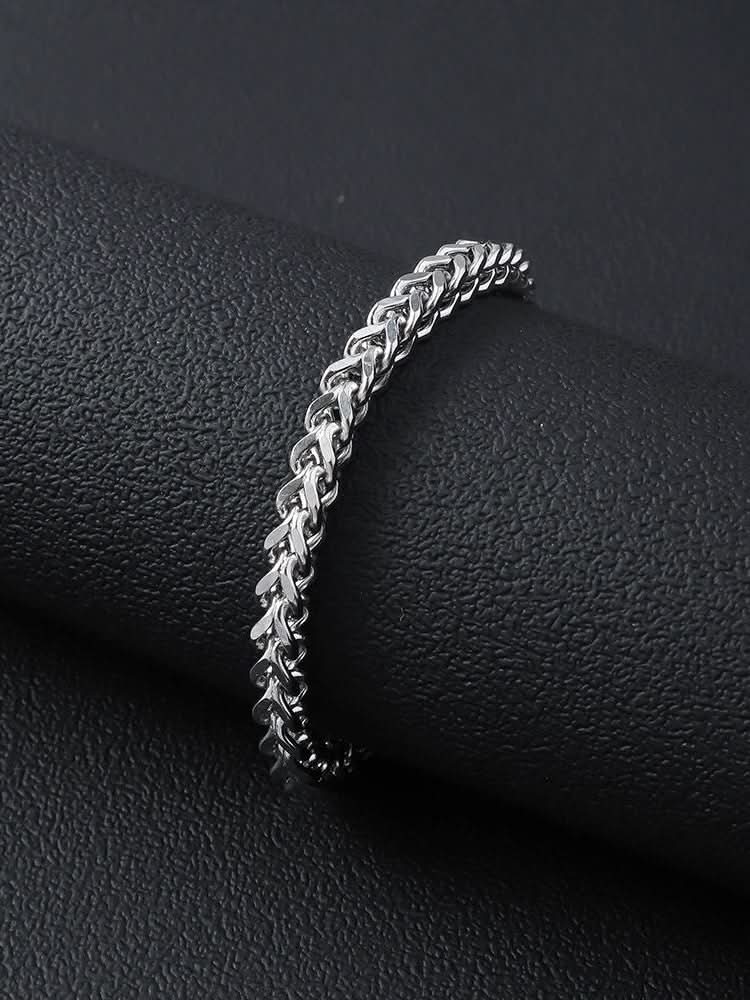 Two Layered Bracelet (Silver)