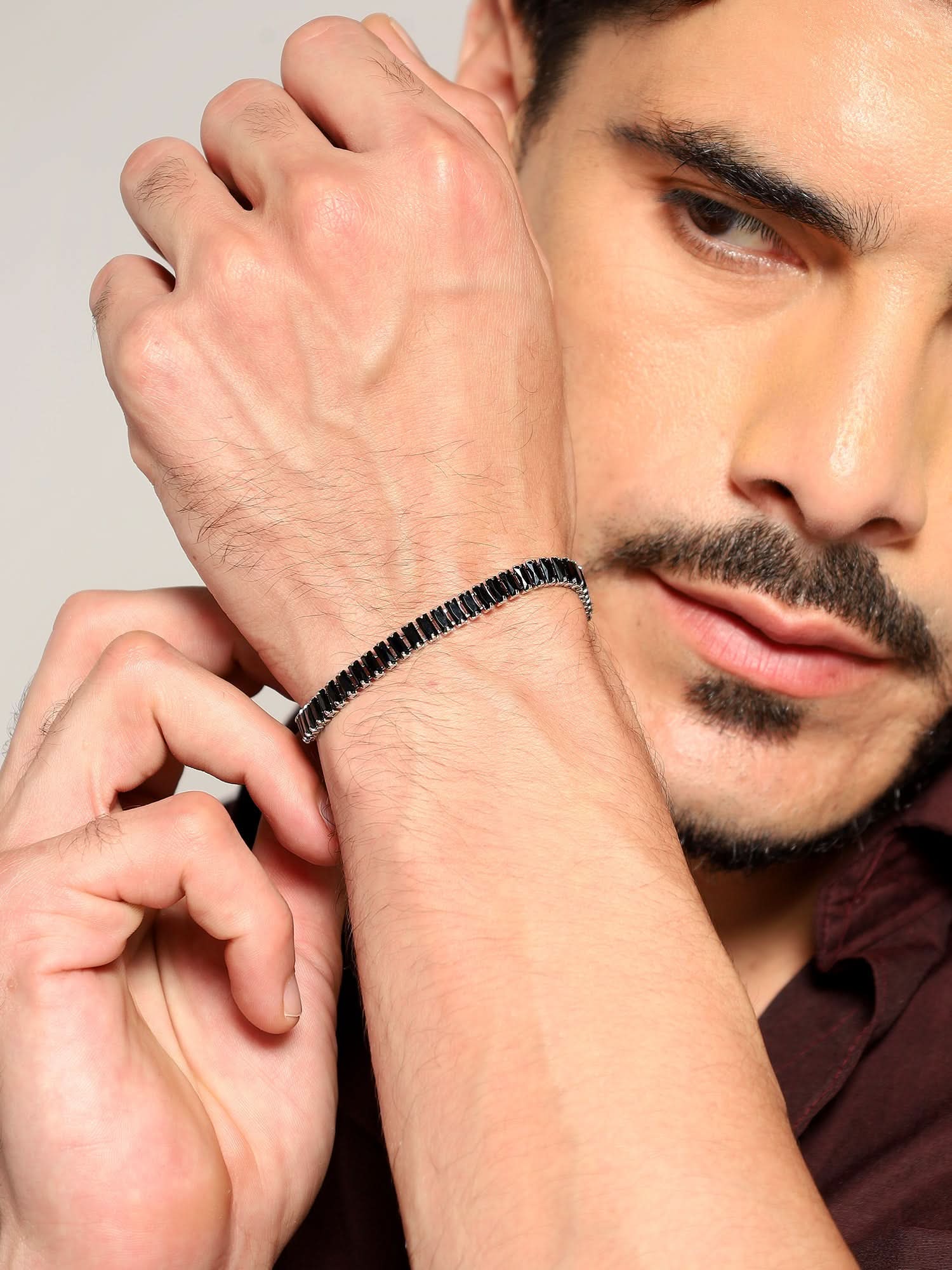 Tennis Bracelet (Black)