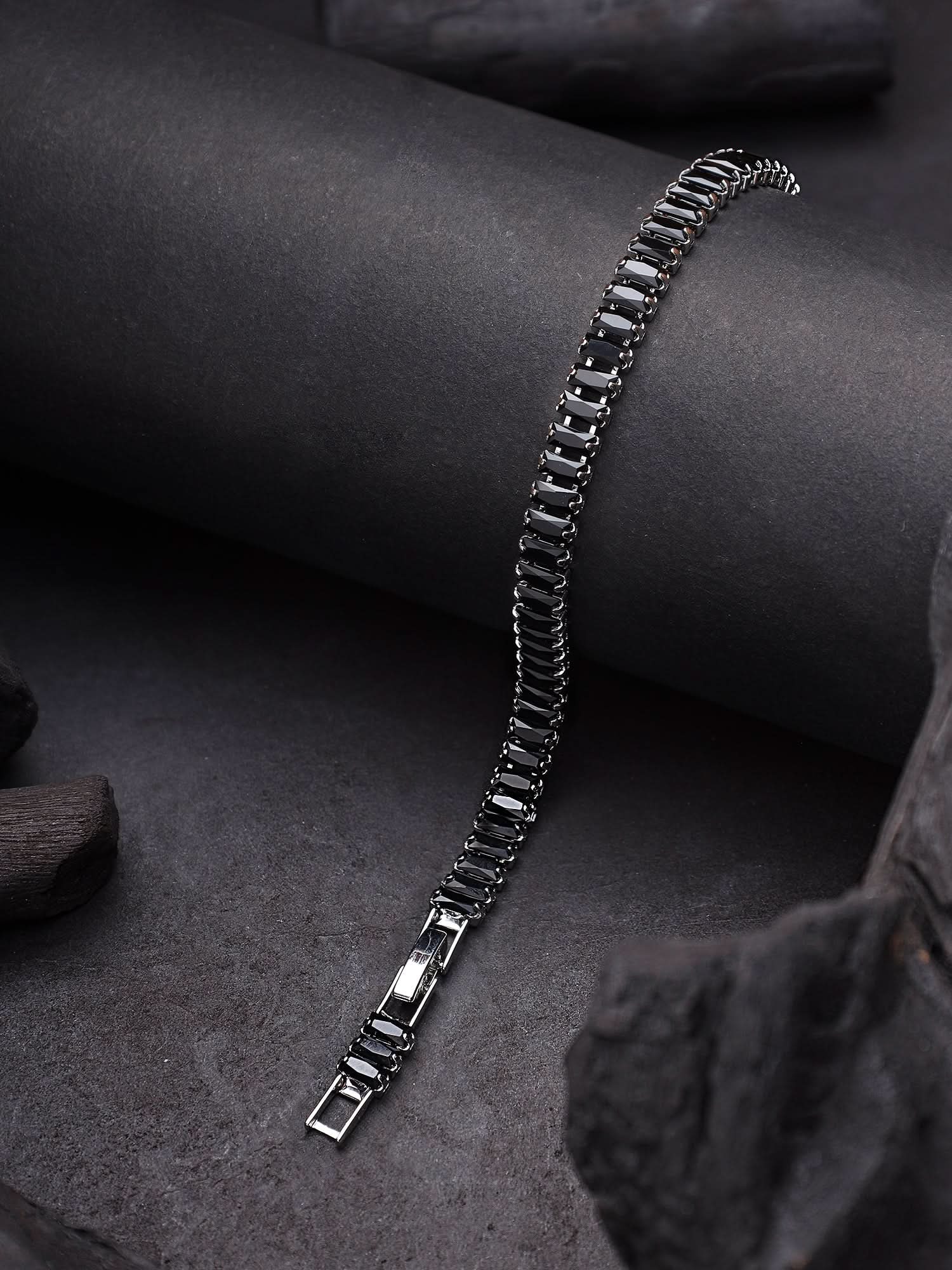 Tennis Bracelet (Black)