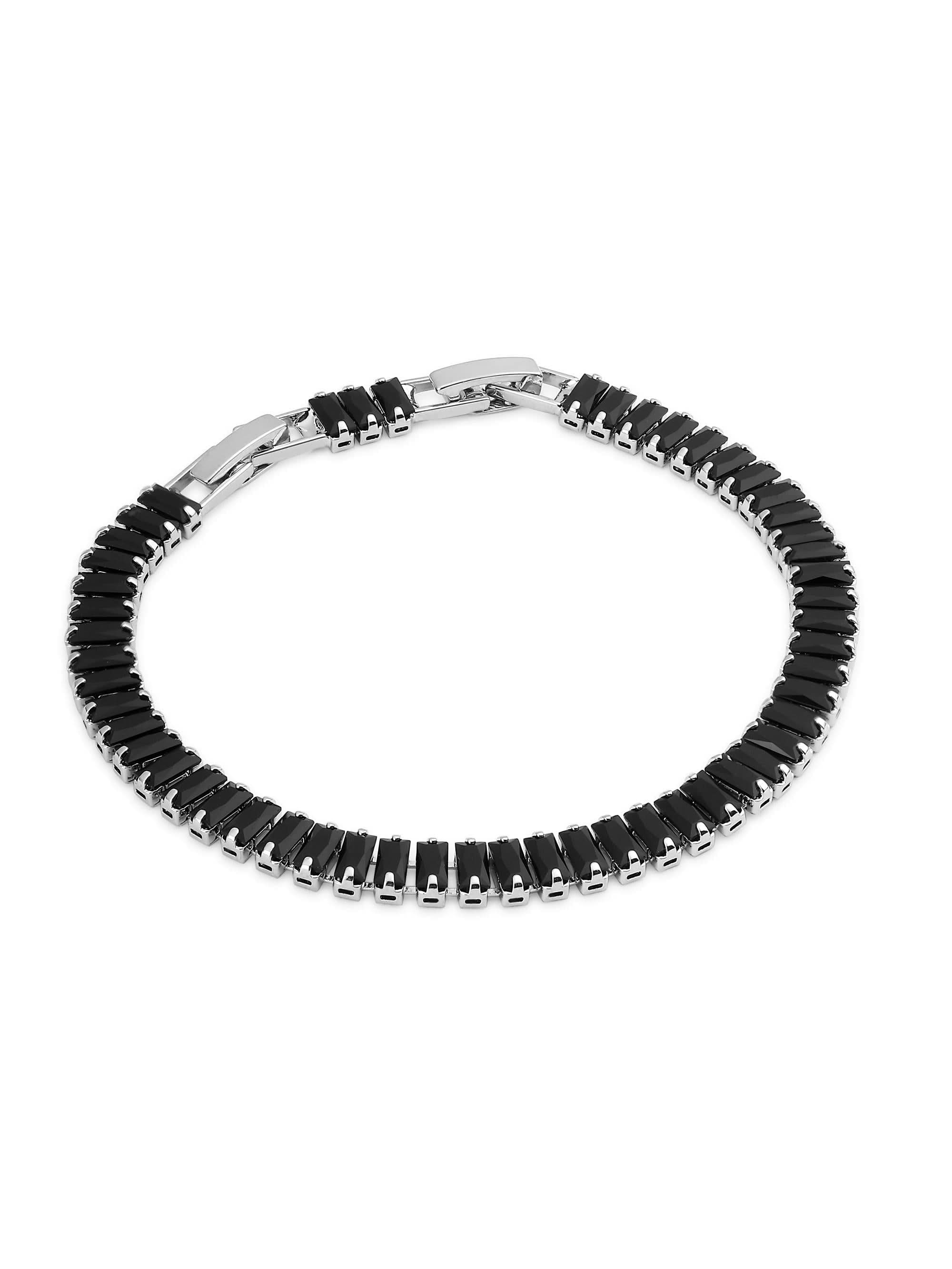 Tennis Bracelet (Black)