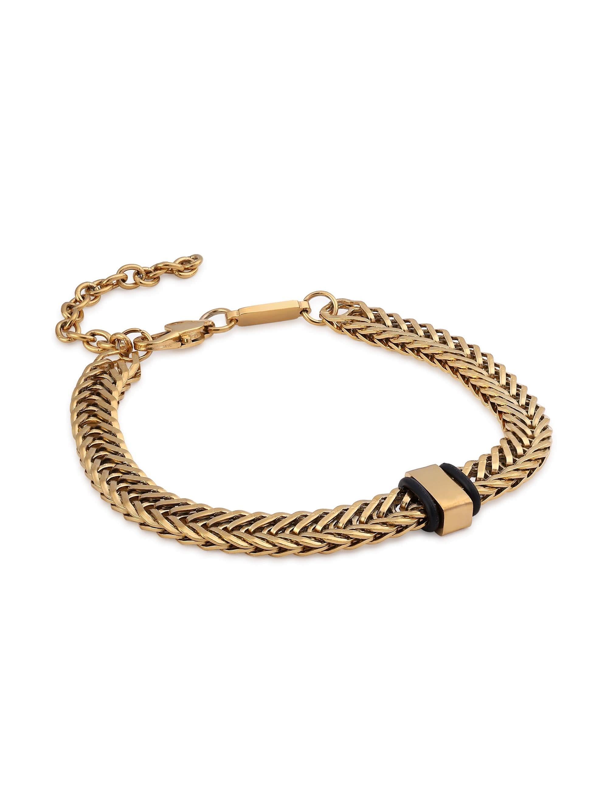 Retro Foxtail Bracelet (Gold)