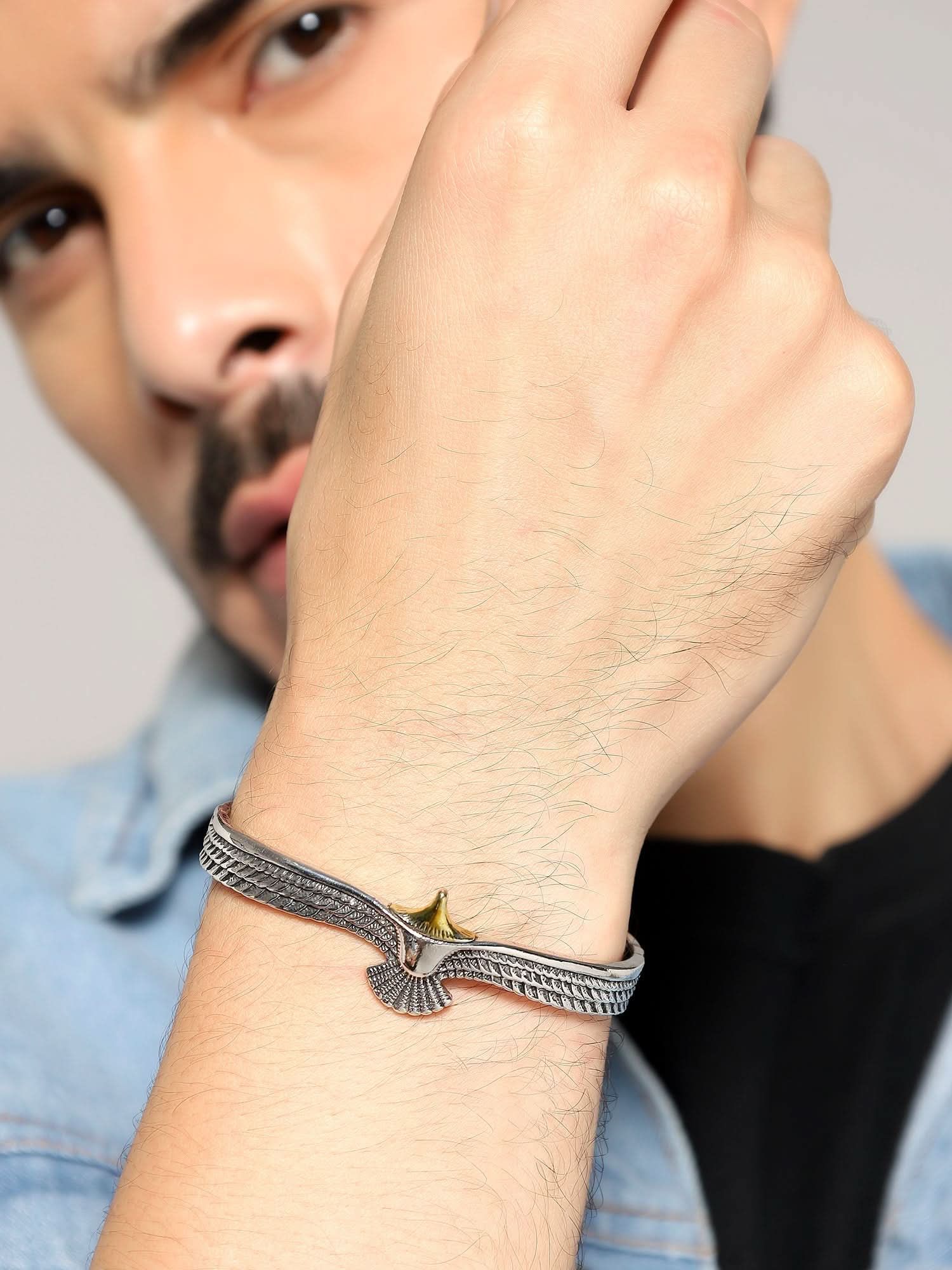 Viking Accessory Eagle Bracelet (Gold)