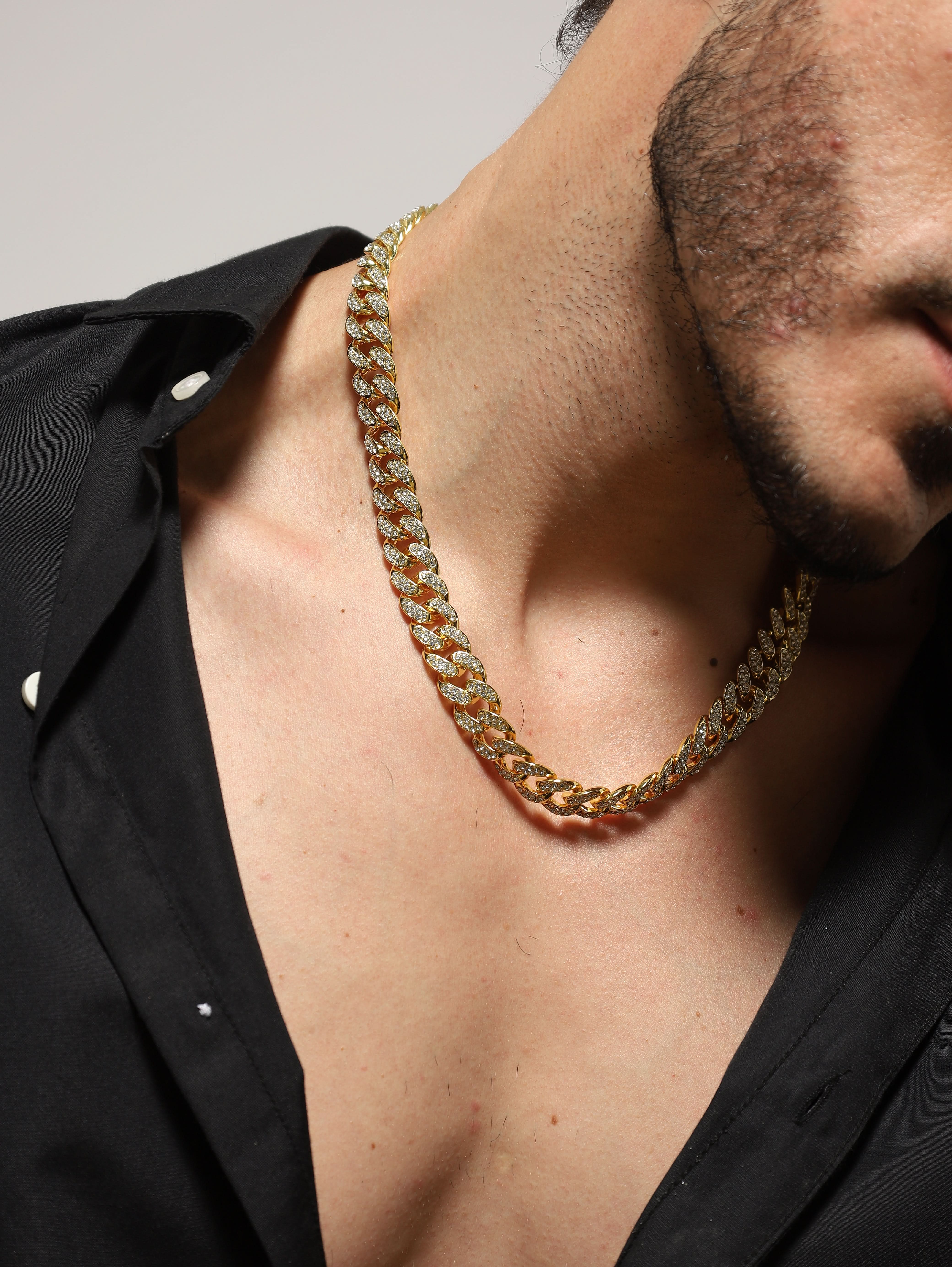 Diamond Cuban Chain (Gold)