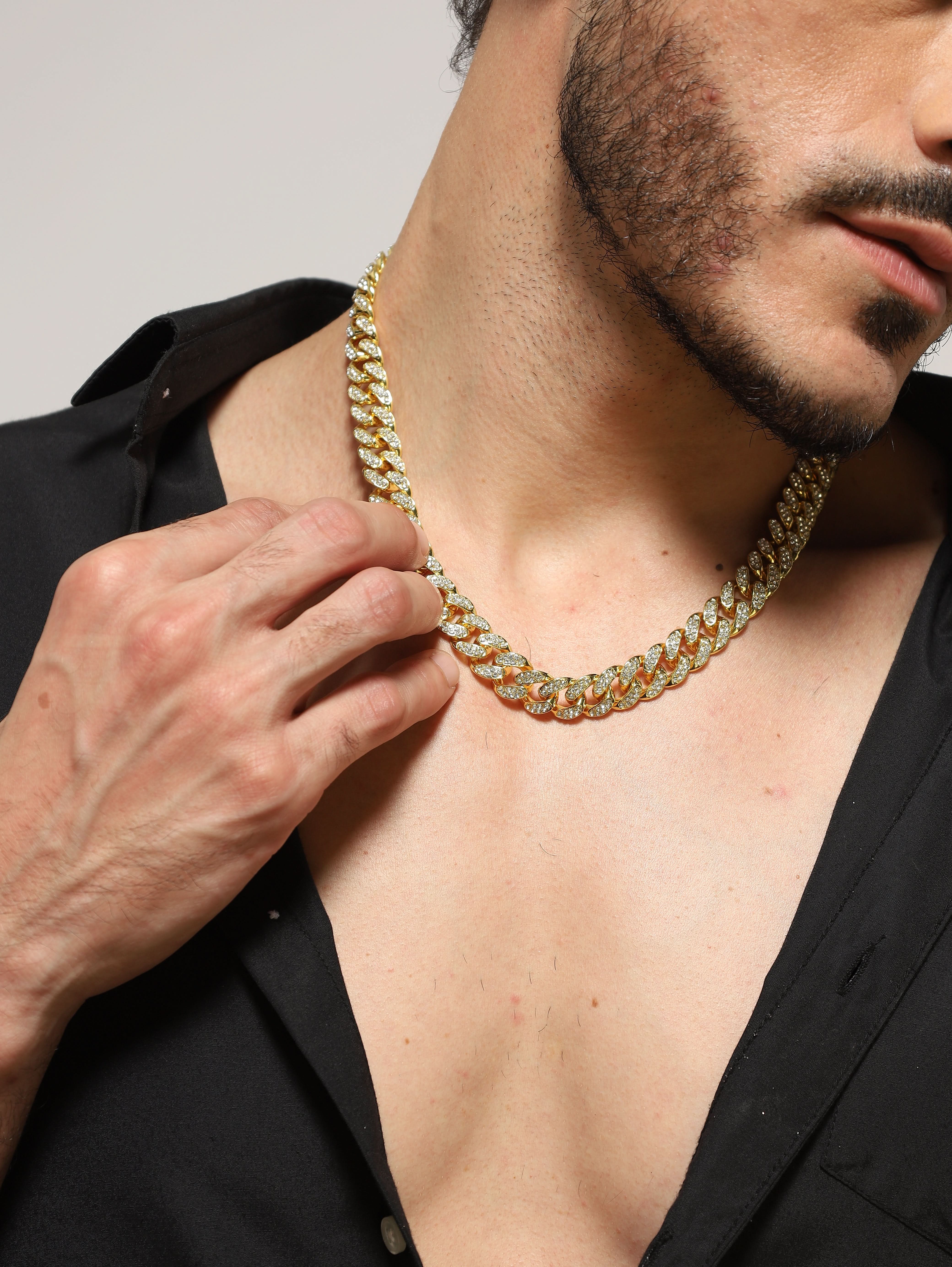 Diamond Cuban Chain (Gold)