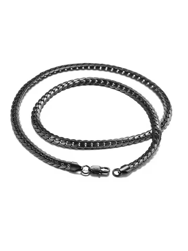 Four Sided Grinding Chain (Black)