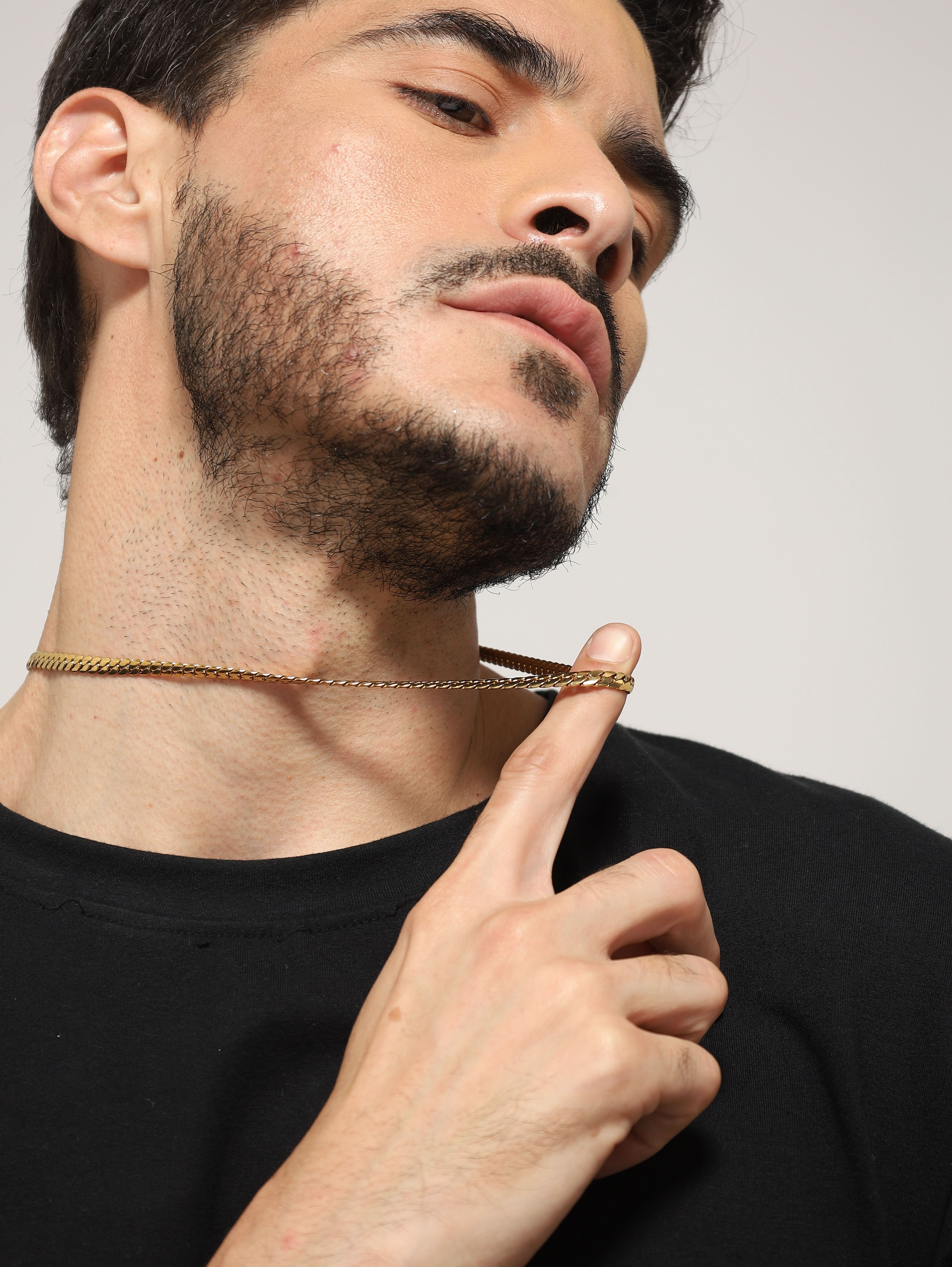 Four Sided Grinding Chain (Gold)