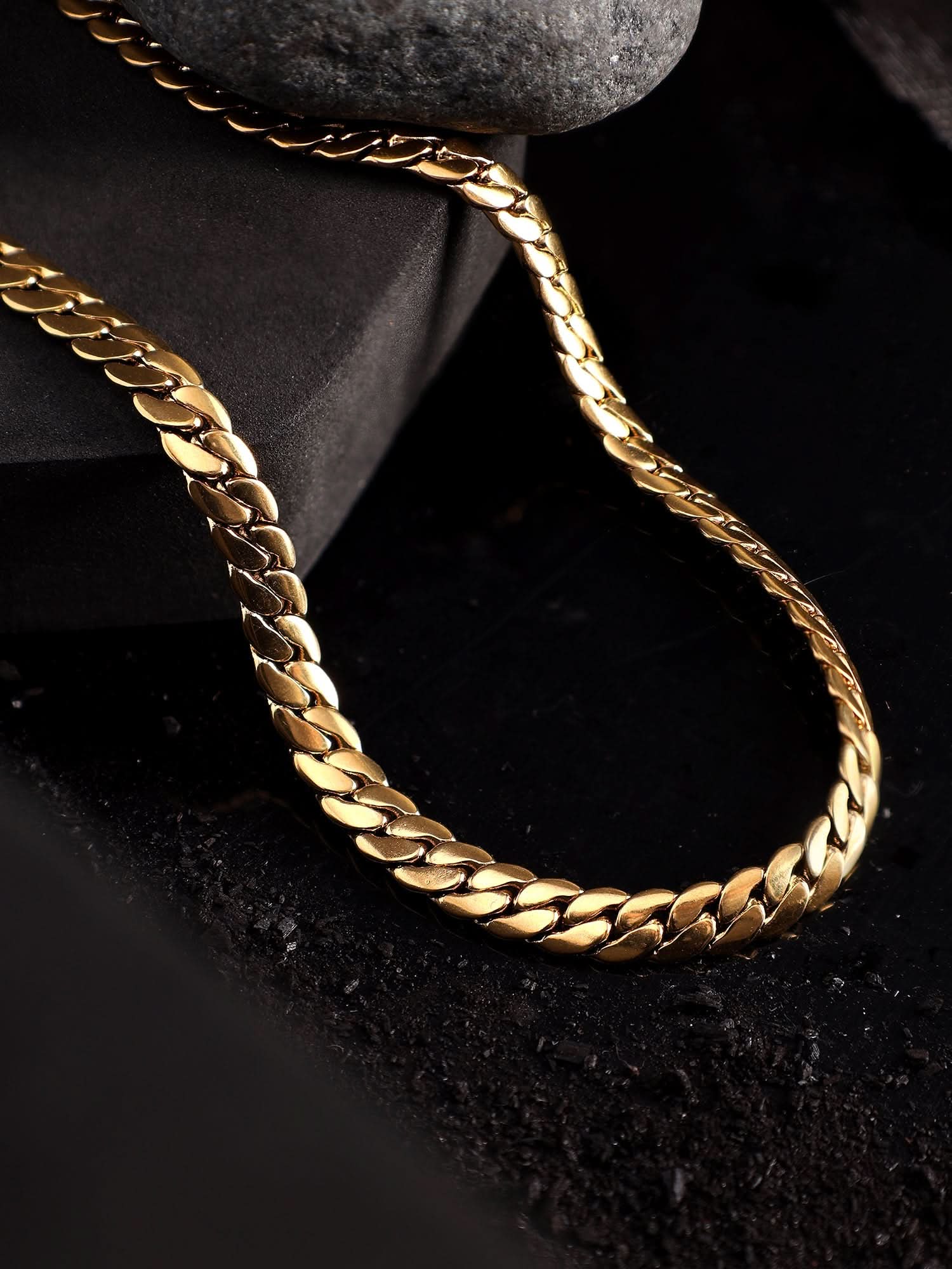 Four Sided Grinding Chain (Gold)