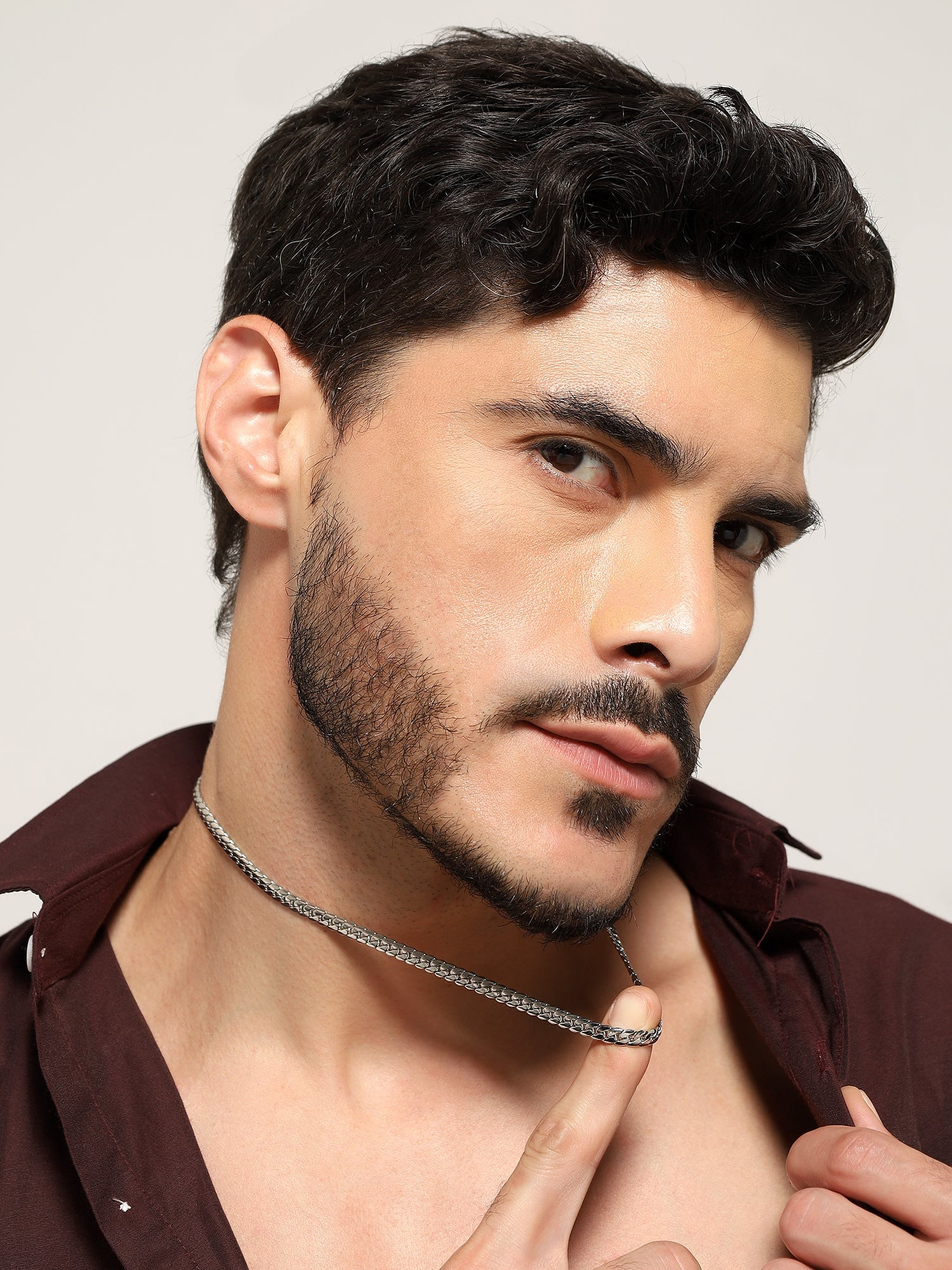 Four Sided Grinding Chain (Silver)