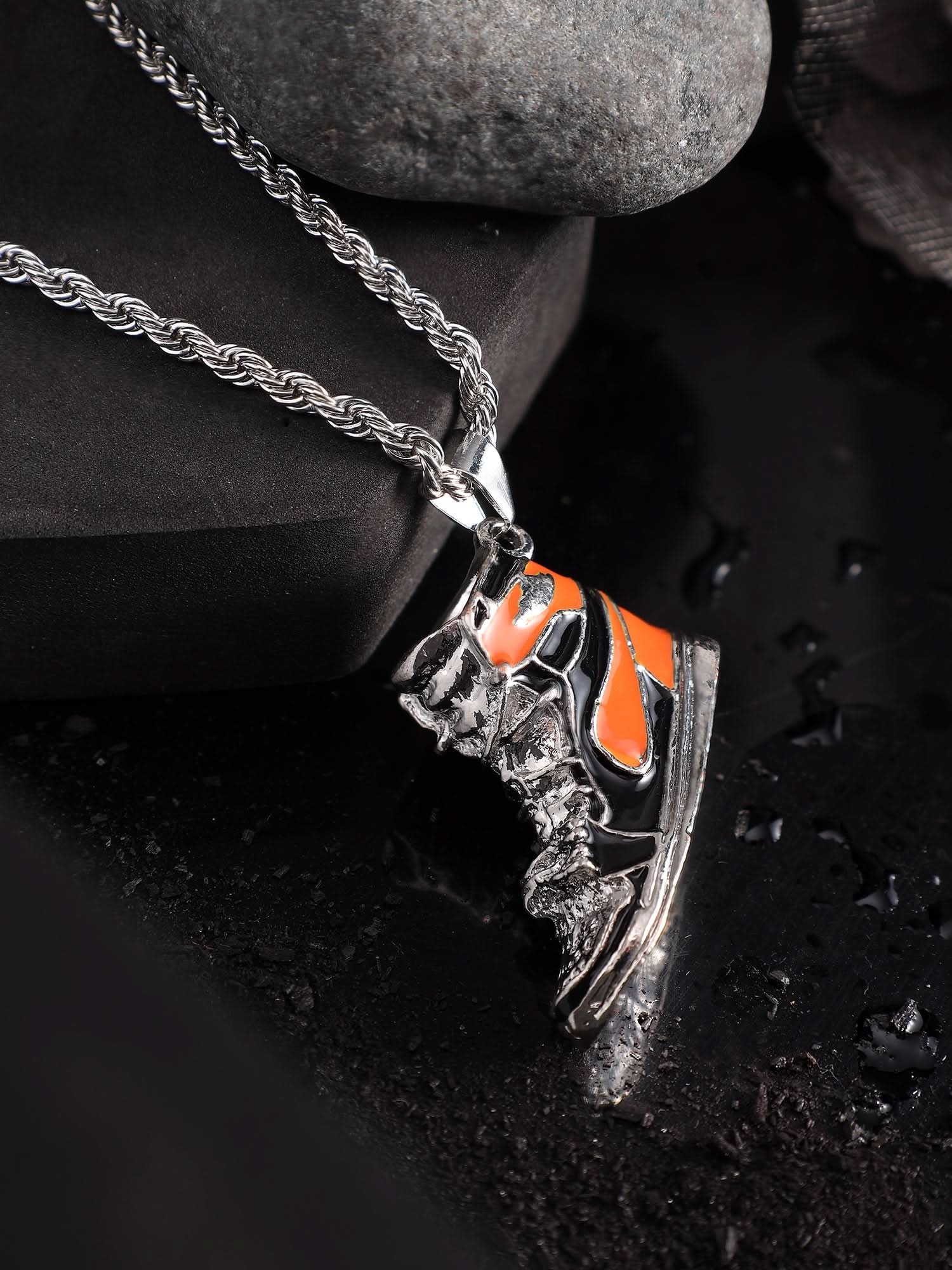 Sneaker Pendant (Orange)