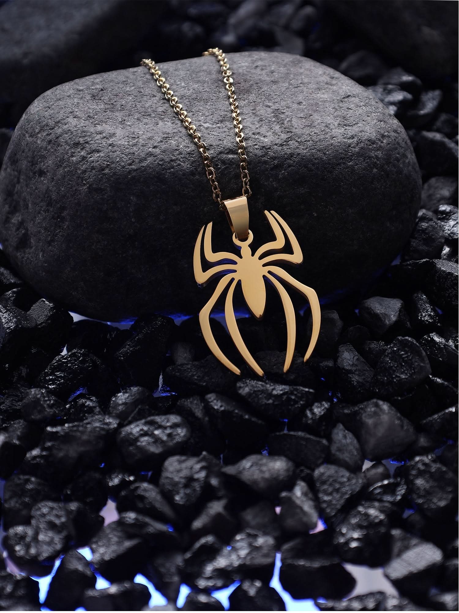 Spider Pendant (Gold)