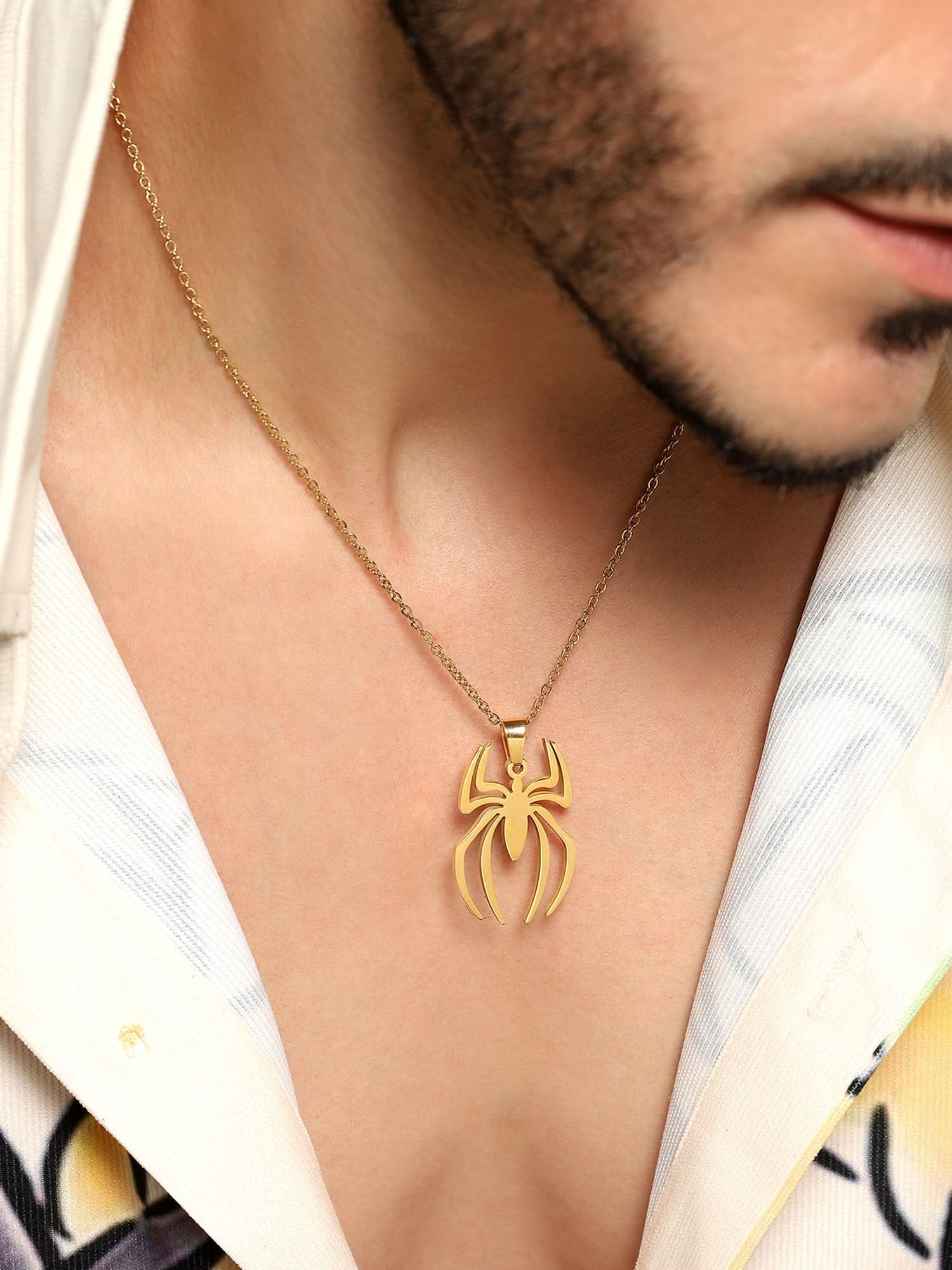Spider Pendant (Gold)