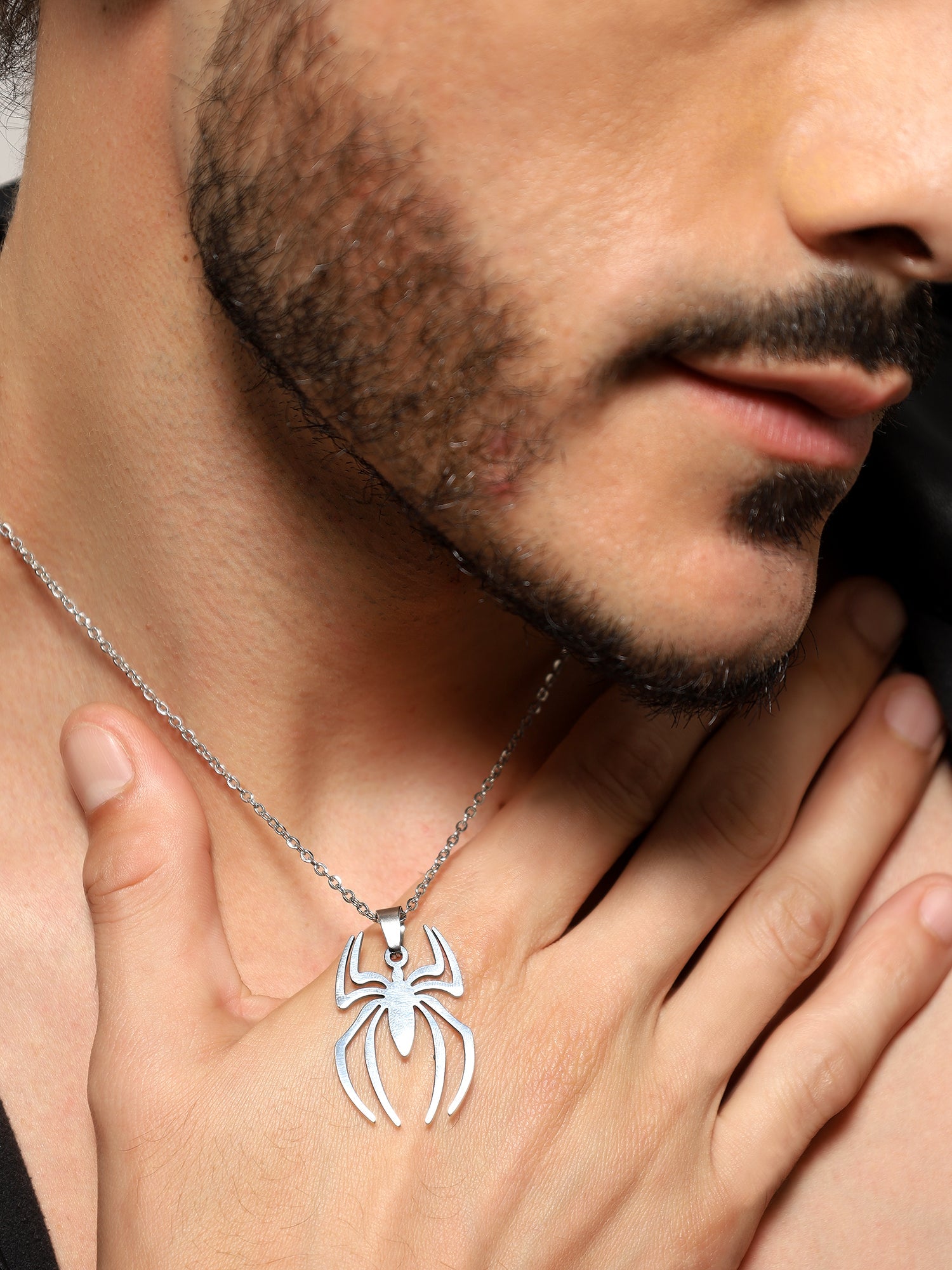 Spider Pendant (Silver)