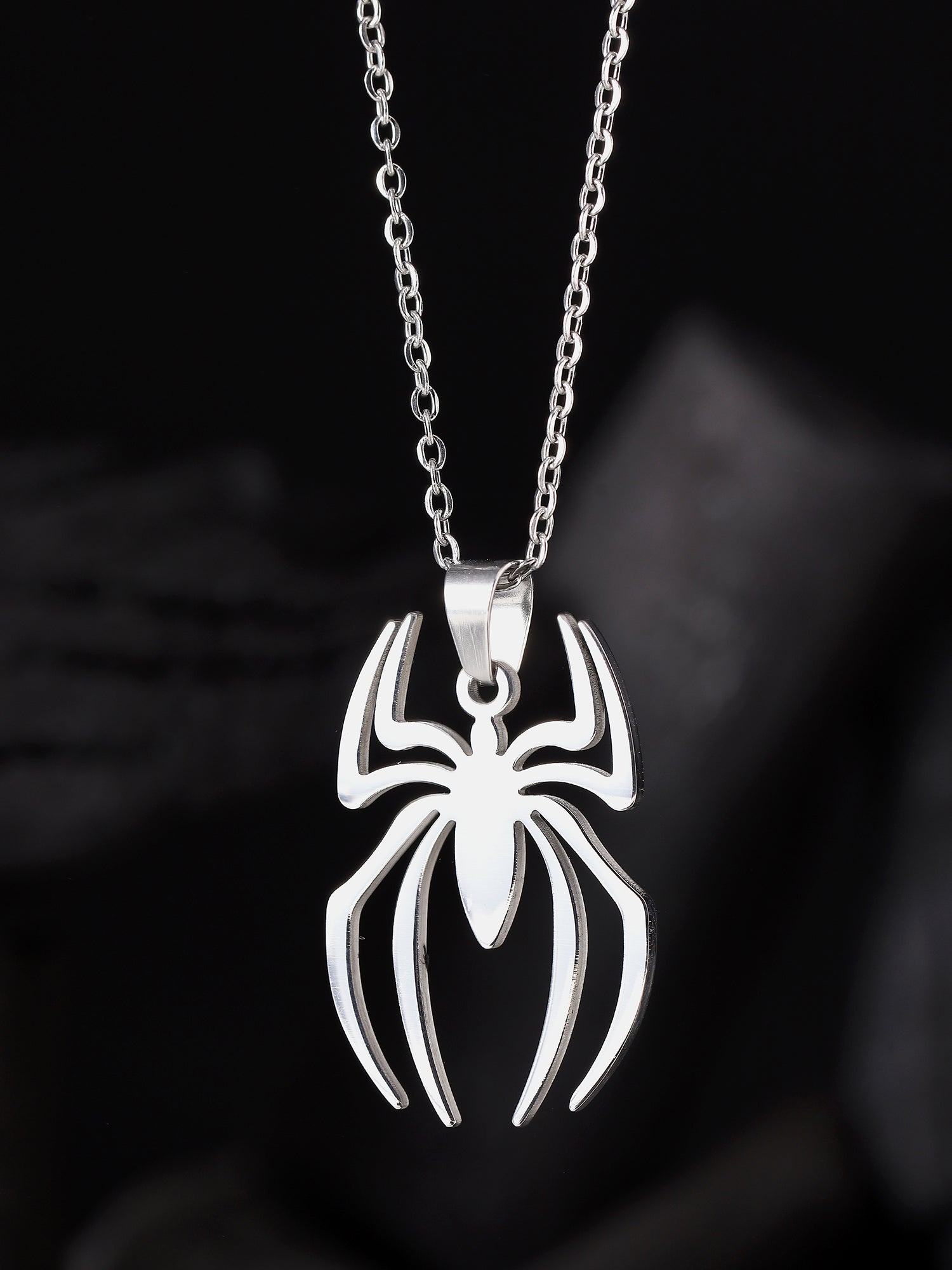 Spider Pendant (Silver)