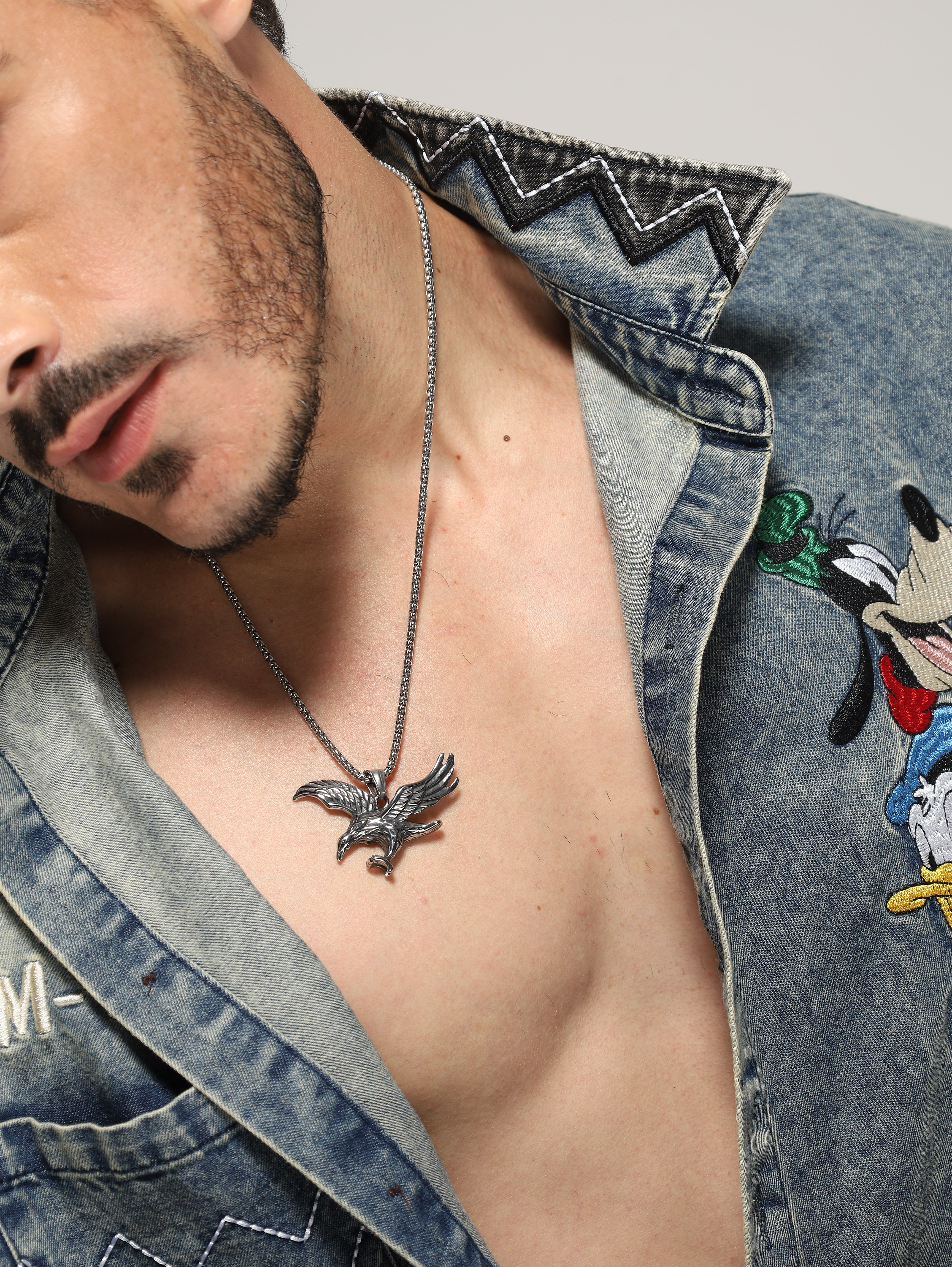 Eagle Spreading Wings Pendant