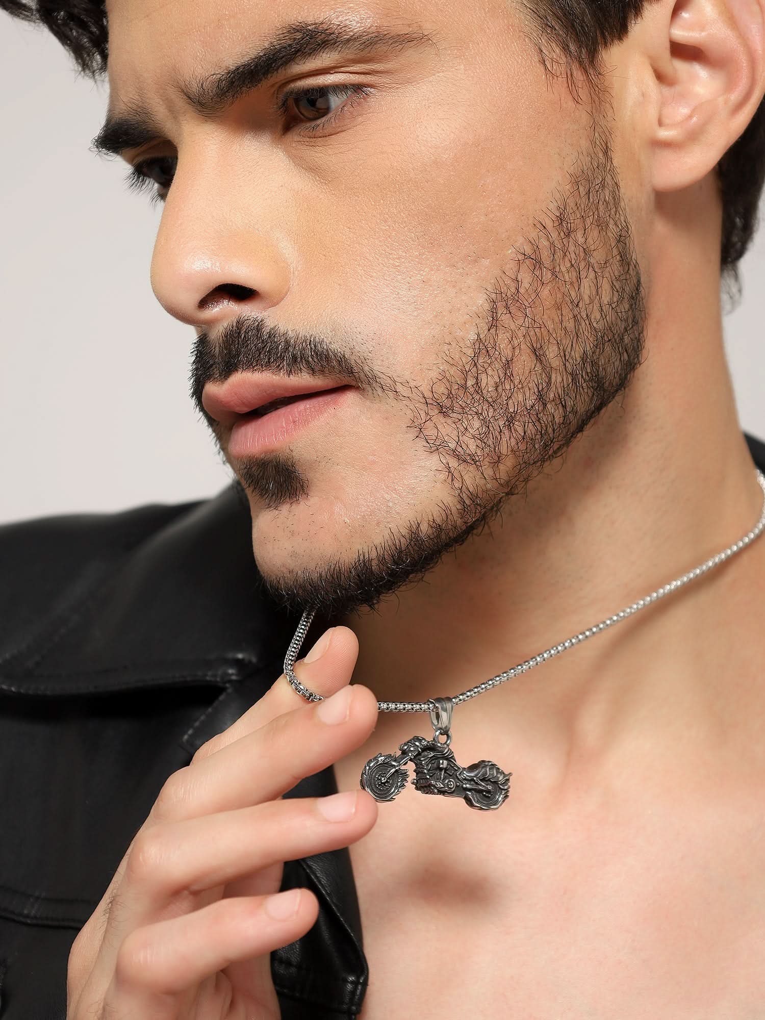 Bike Pendant (Silver)