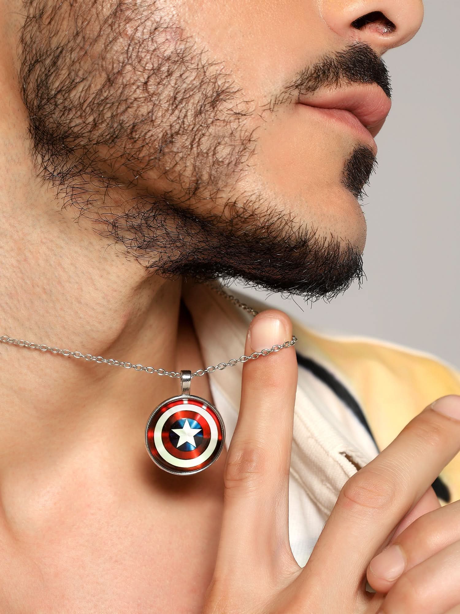 Captain America Shield Pendant