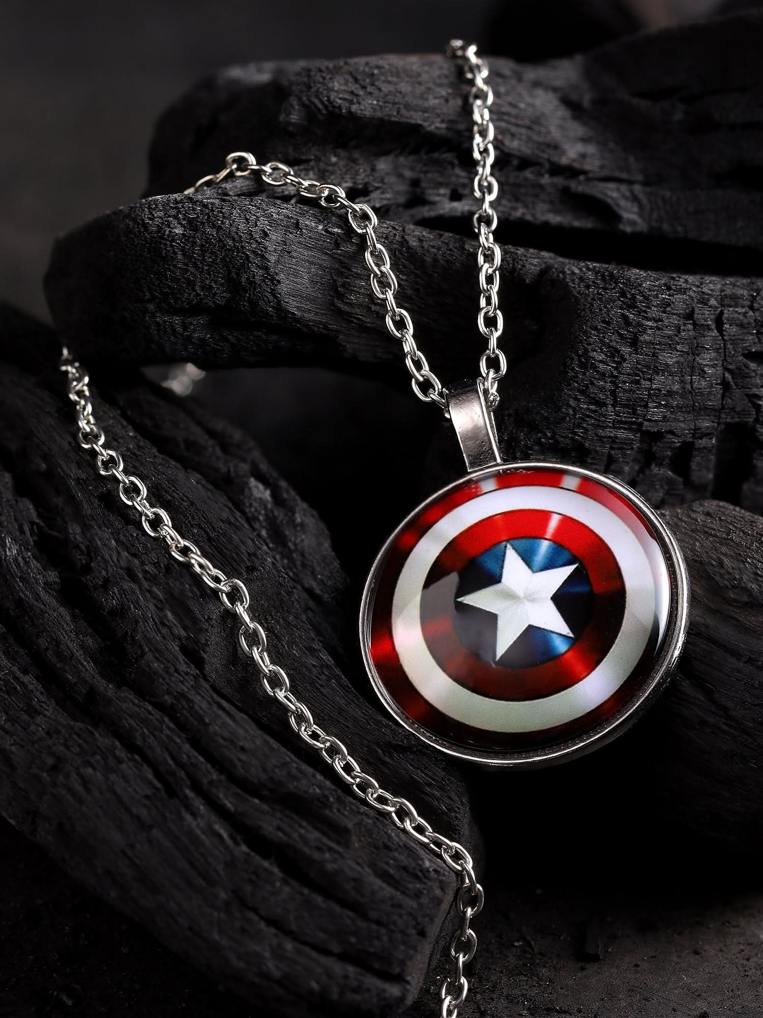 Captain America Shield Pendant