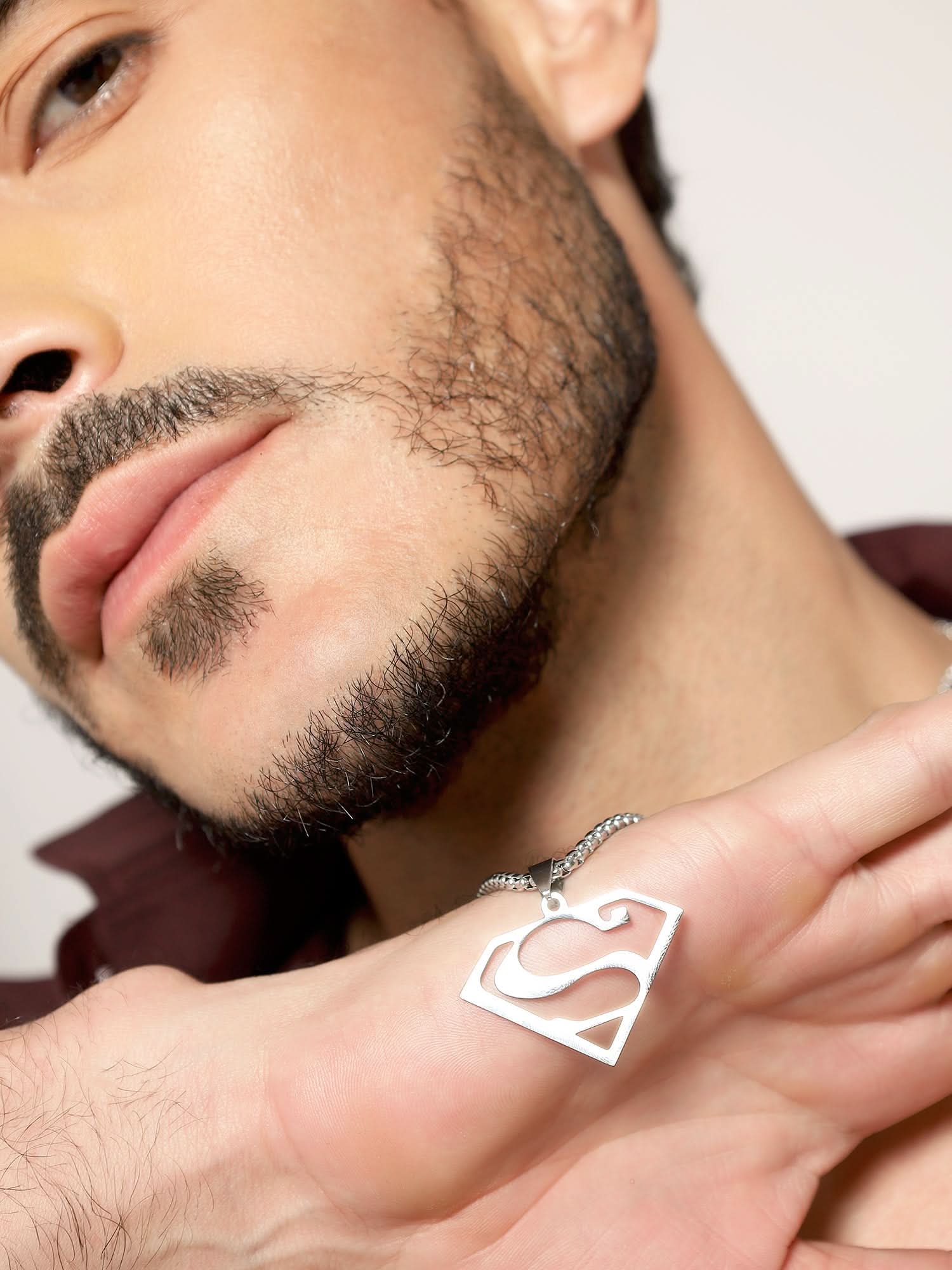 Superman Krypton Icon Pendant (Silver)
