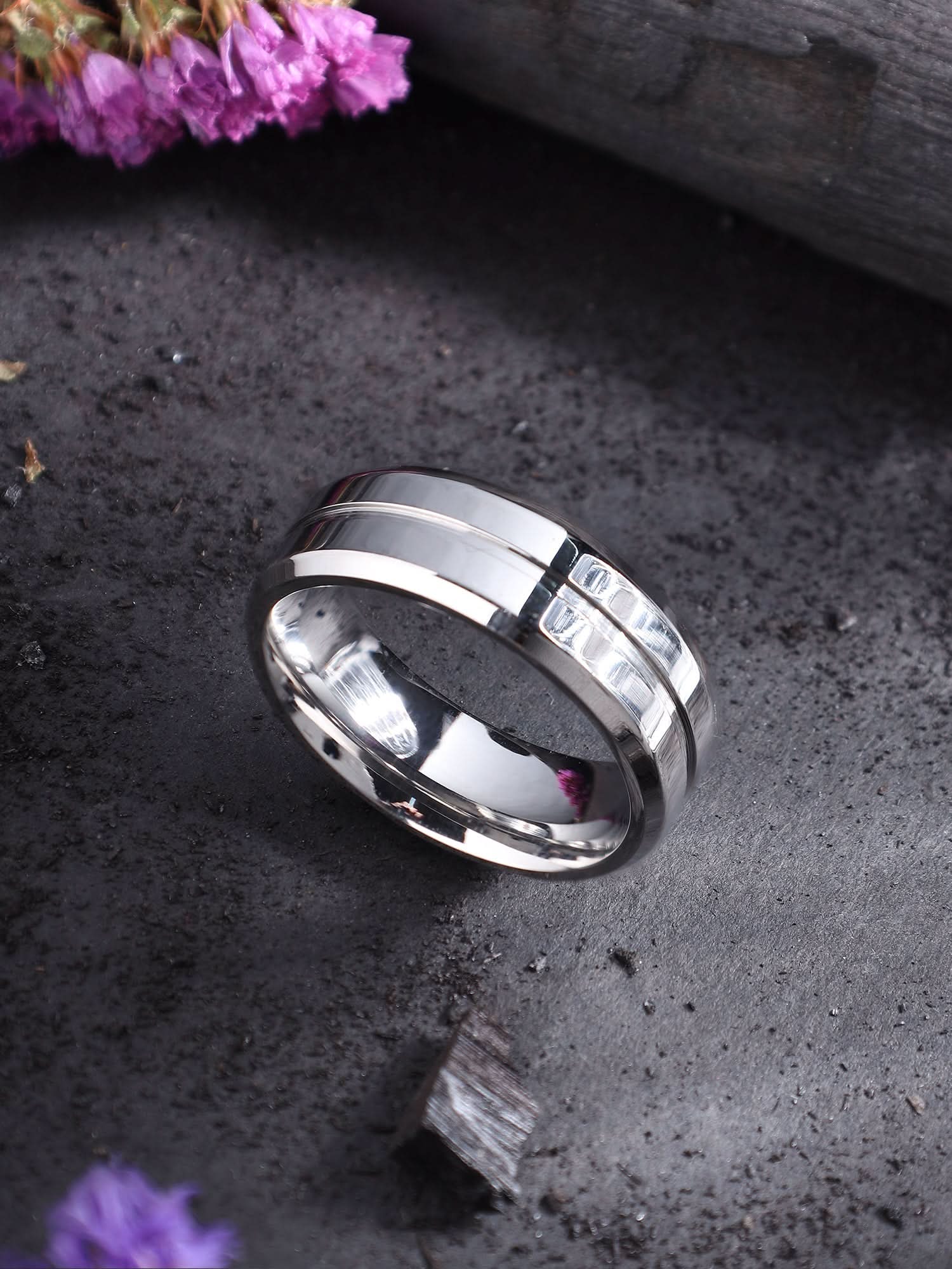 Single Slot Ring (Silver)