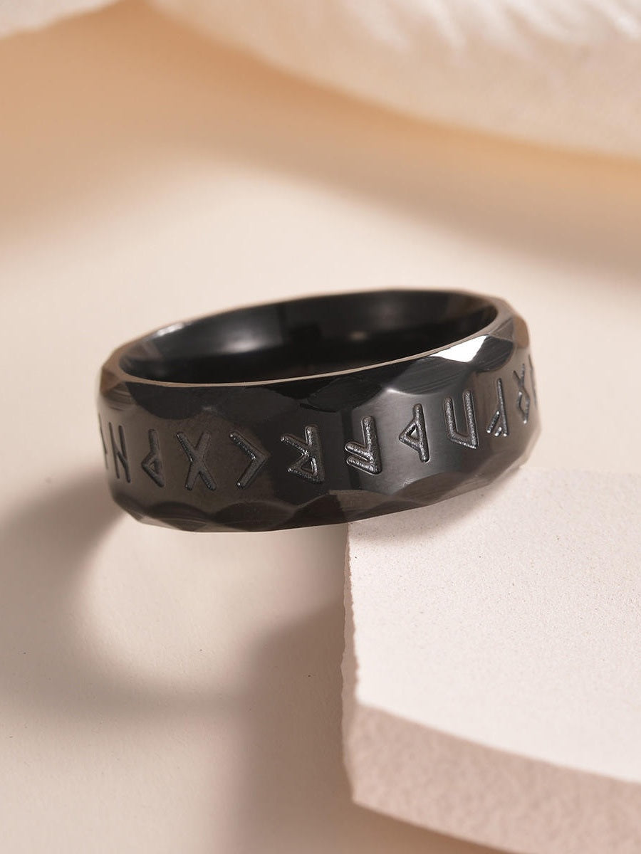 Ancient Retro Ring (Black)