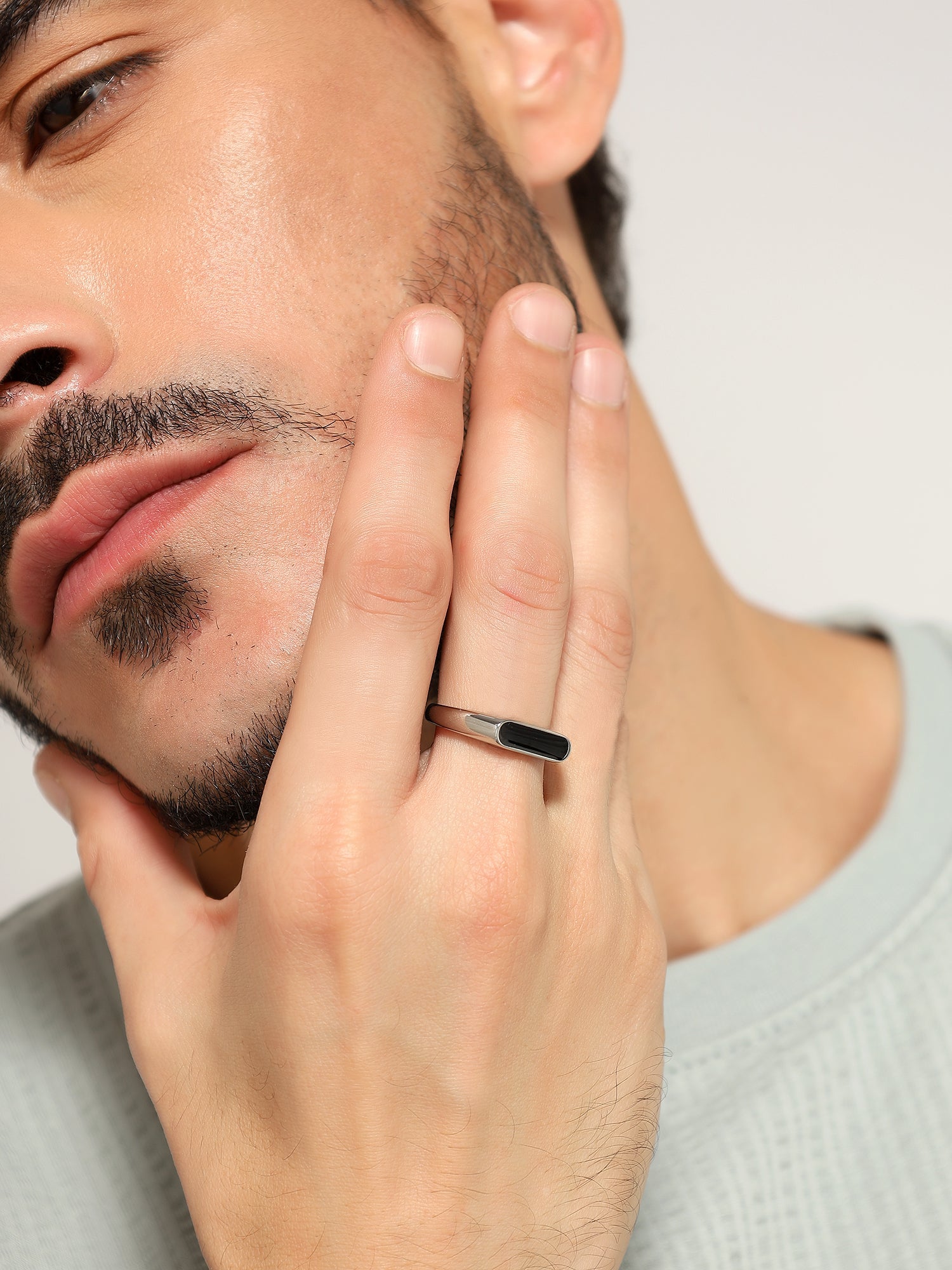 Crown Fing Ring (Silver)