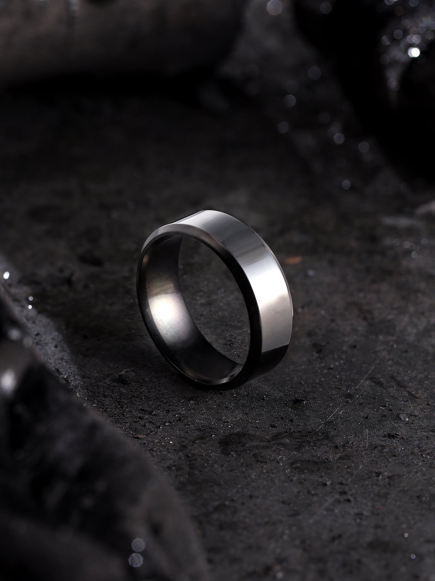 Rectangle Signet Ring (Silver)