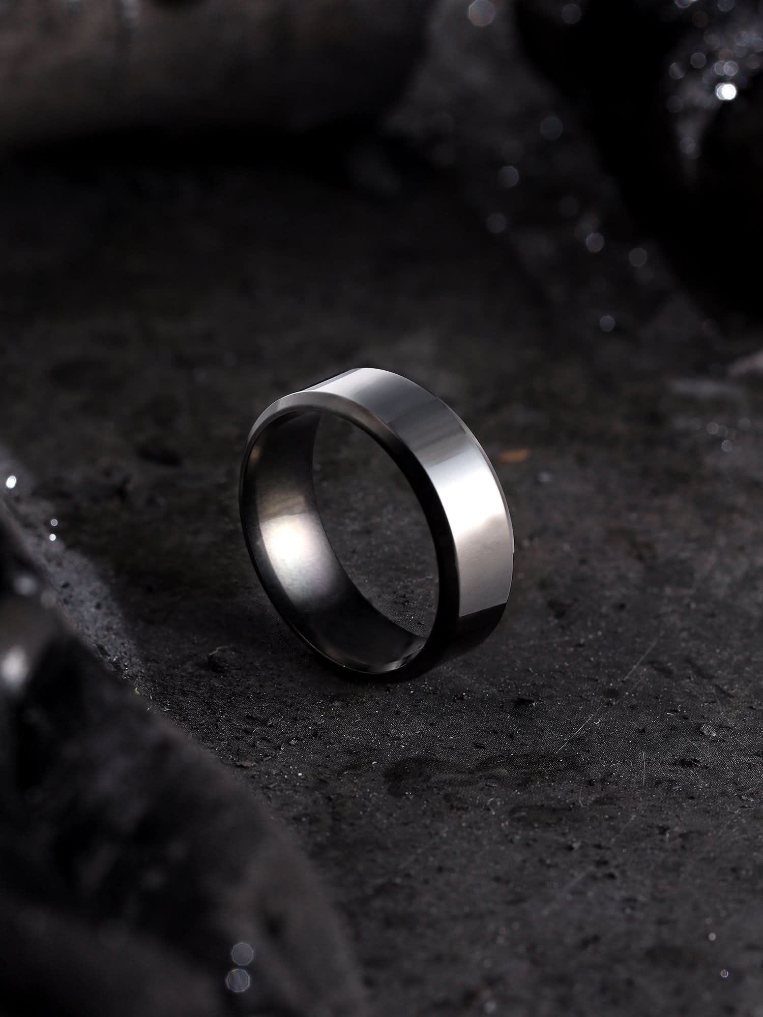 Rectangle Signet Ring (Silver)