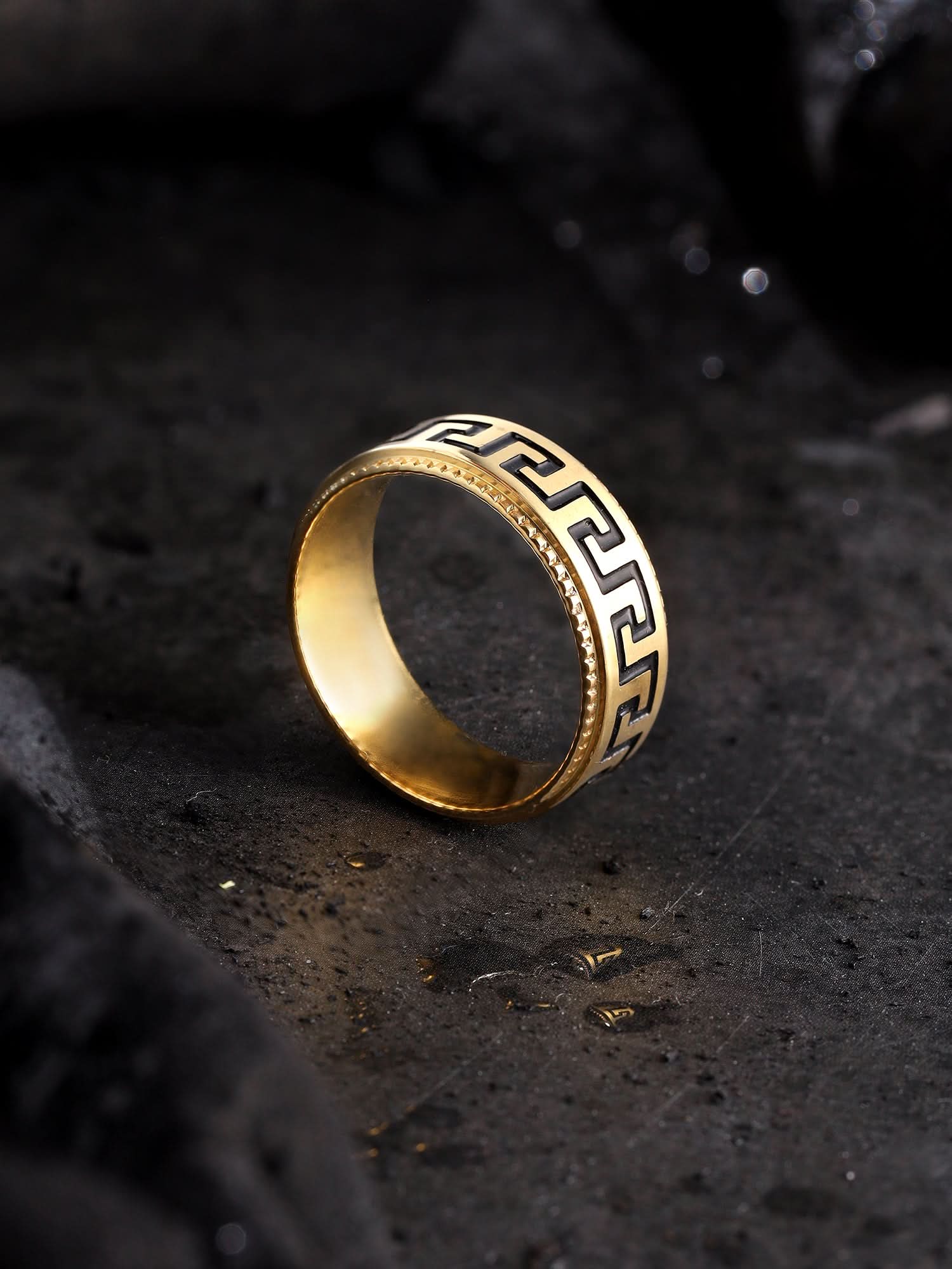 Pattern Ring (Gold)