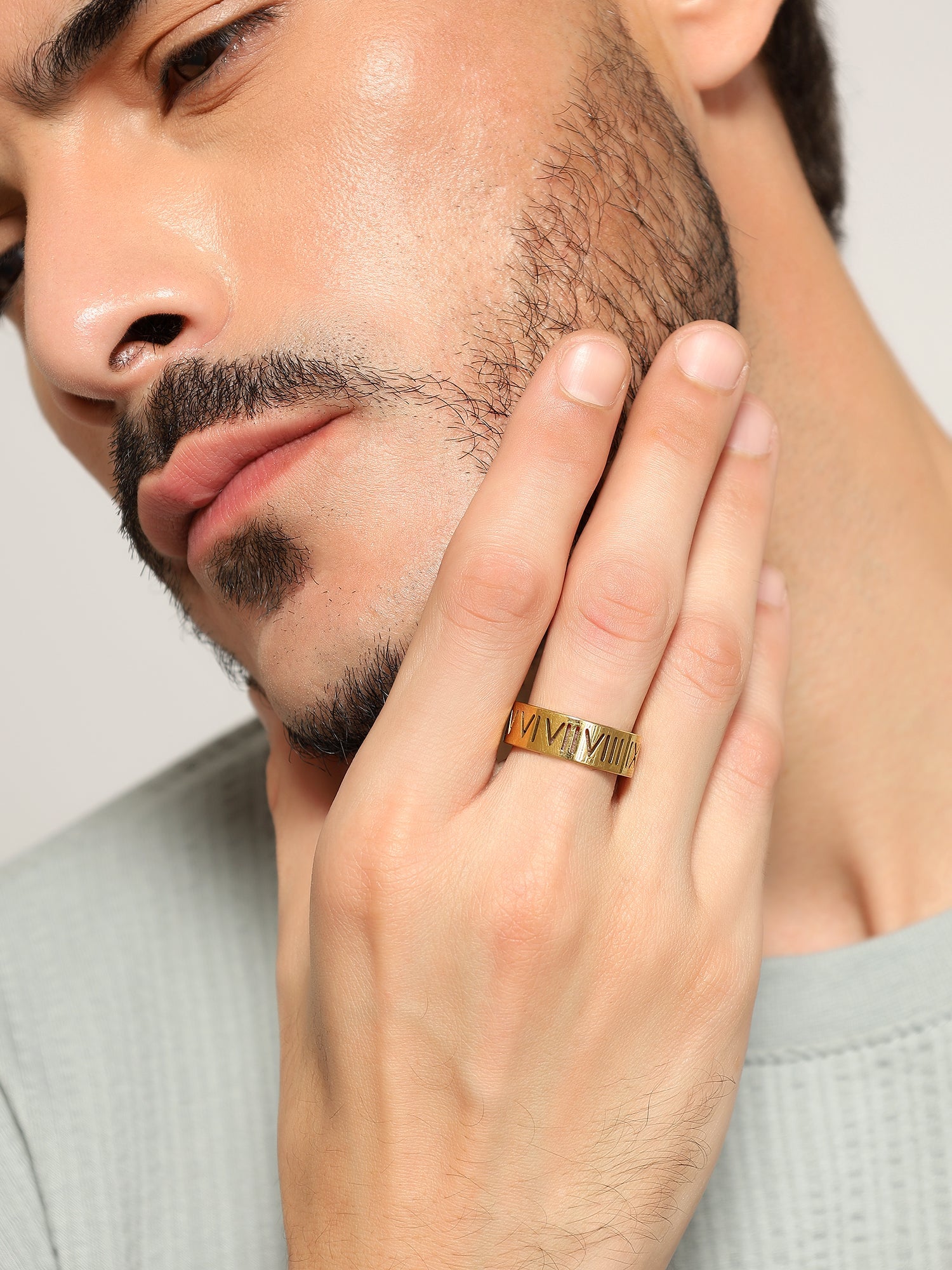 Roman Numerals Ring (Gold)