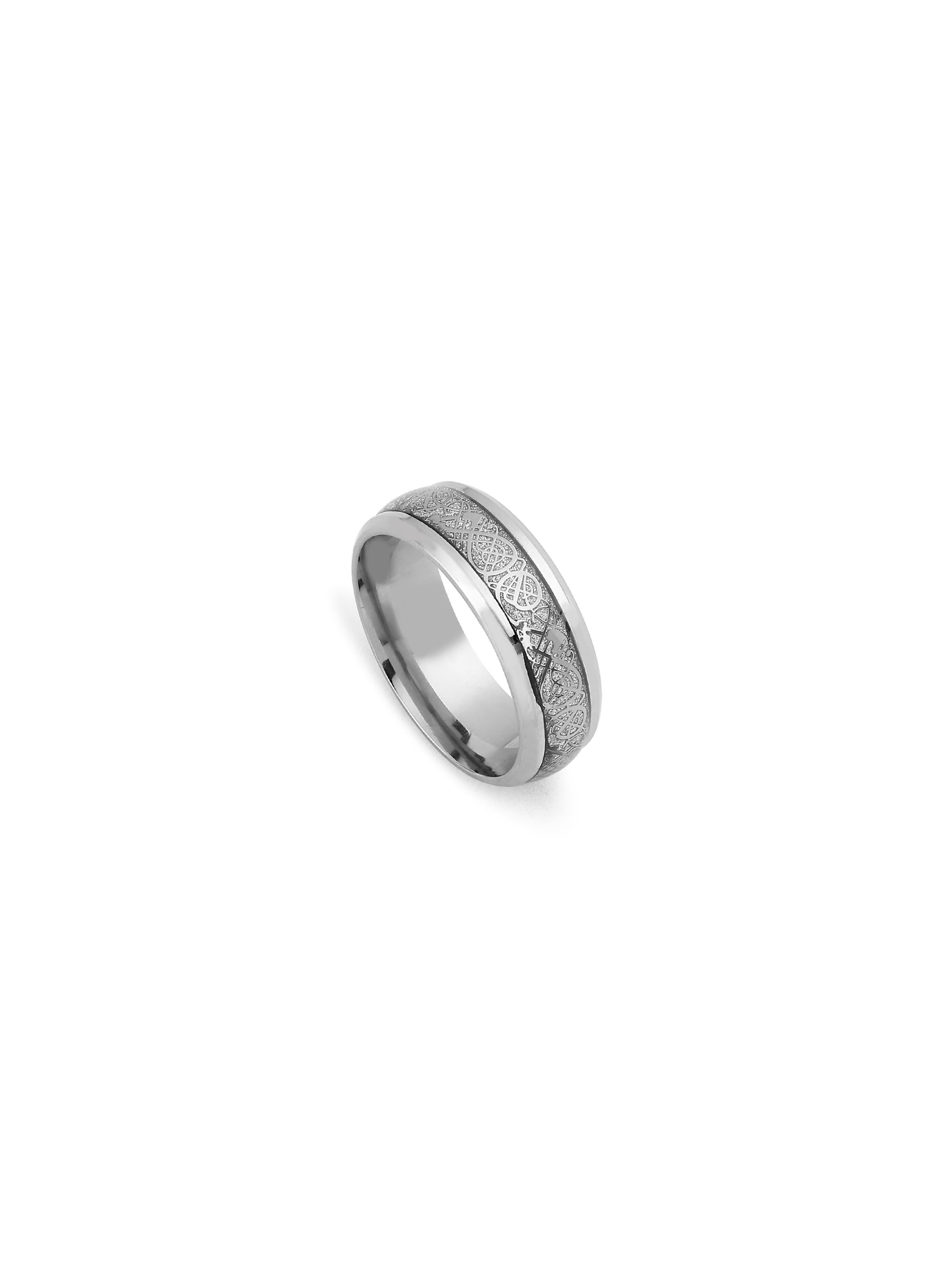 Dragon Inlay Anillo Ring