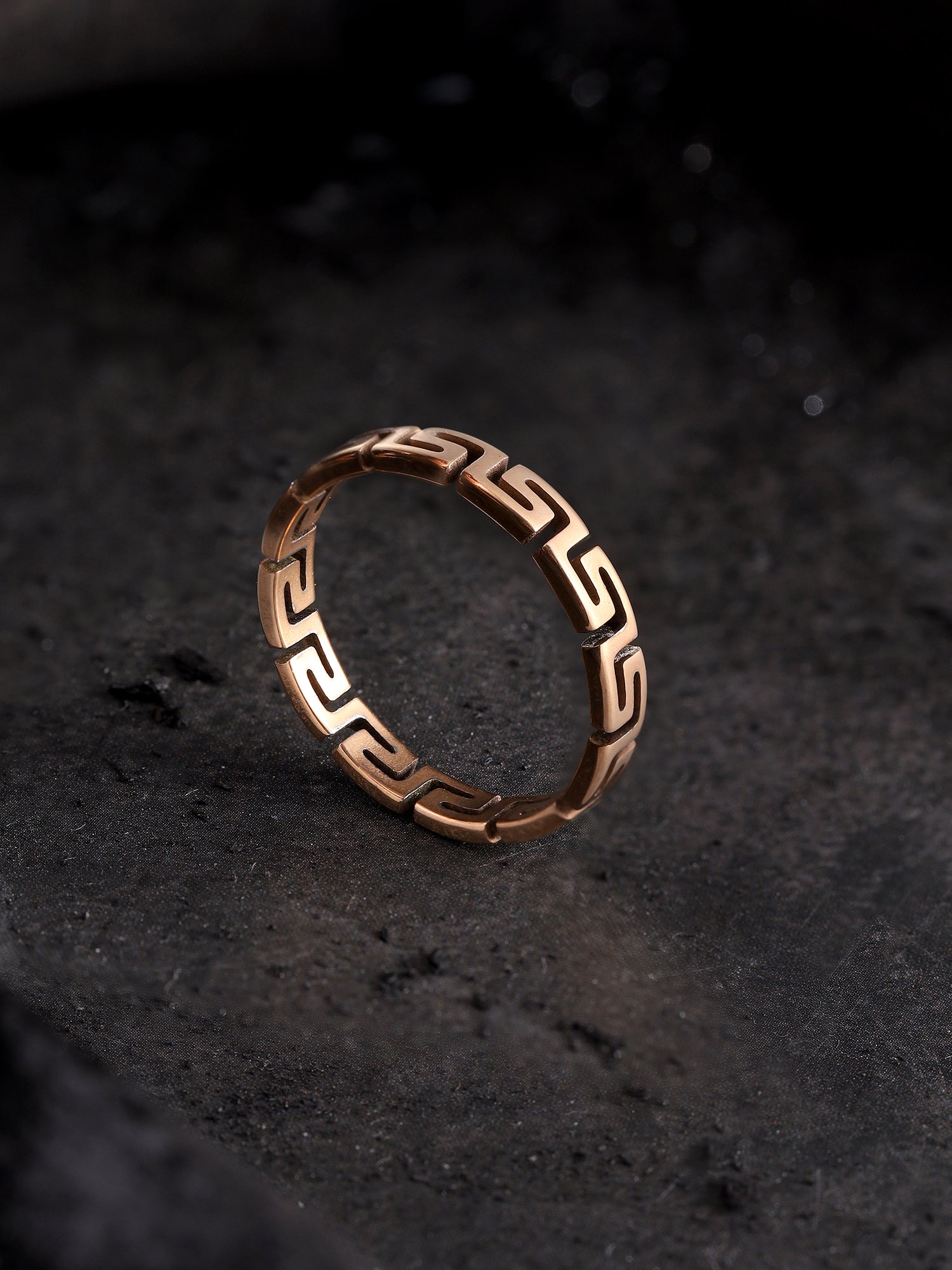 Cutting Designer Ring (Rose Gold)
