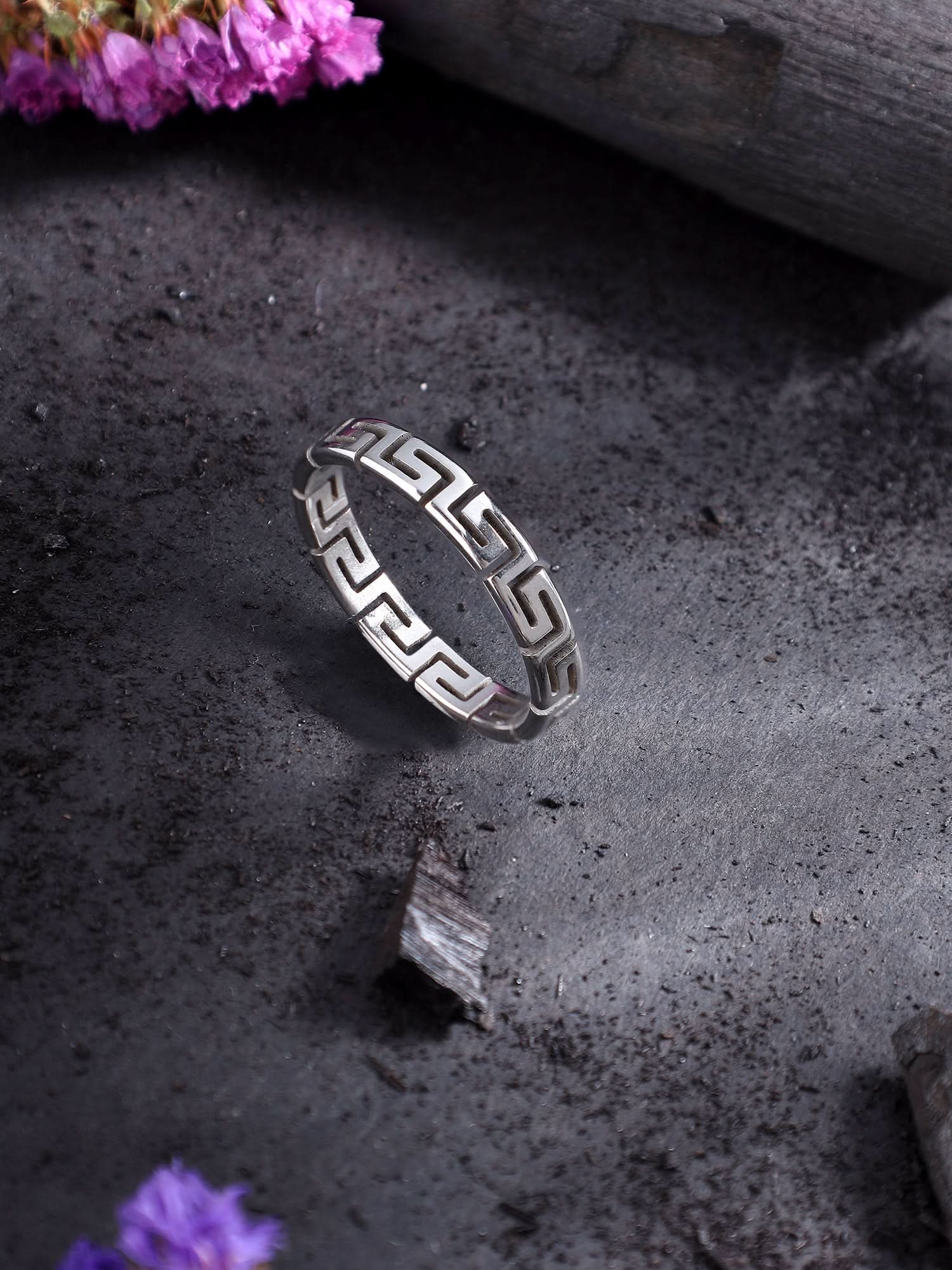 Cutting Designer Ring (Silver)