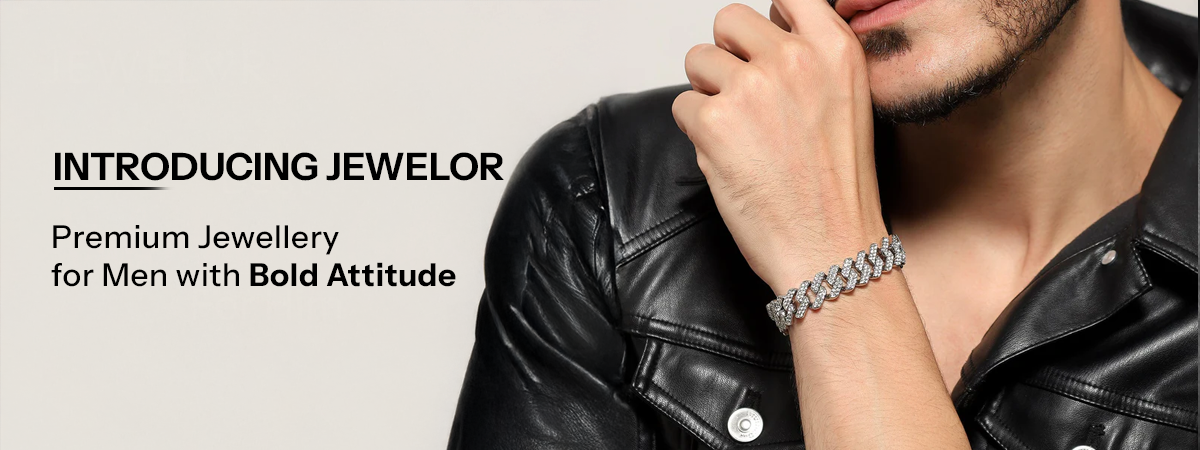 Introducing Jewelor: Premium Jewellery for Men with Bold Attitude