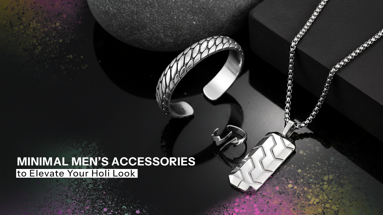 Minimal Men’s Accessories to Style Your Holi Look