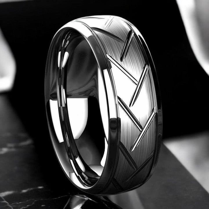 Black Stainless Steel Ring