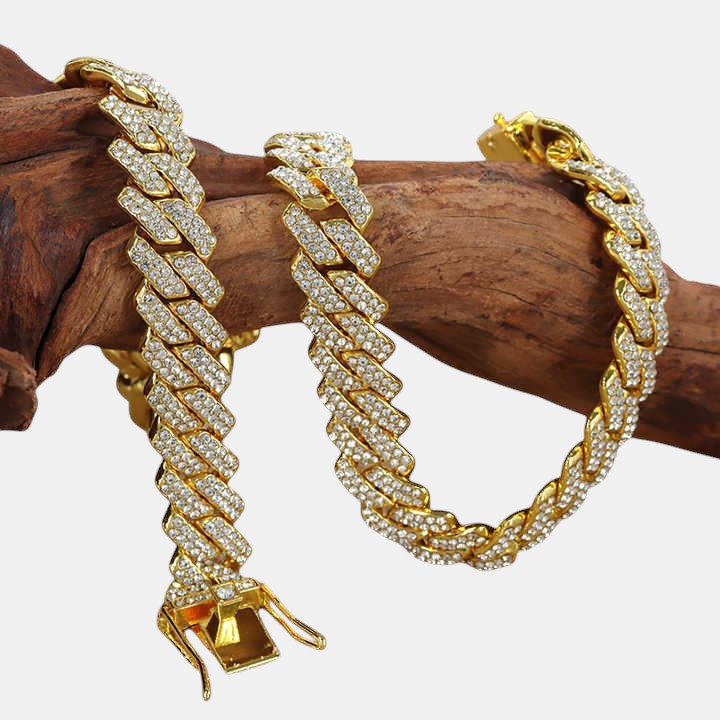 Zinc Alloy Cuban Chain