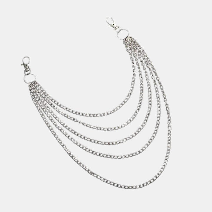 Cool Multi-layer Chain Waist