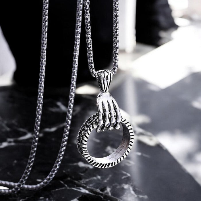 Hand Ring Pendant