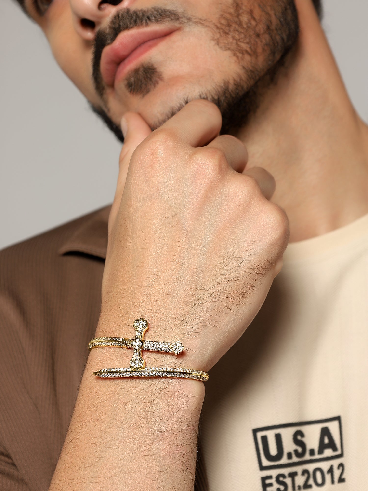 Zenith Orb Circle Sword Ring