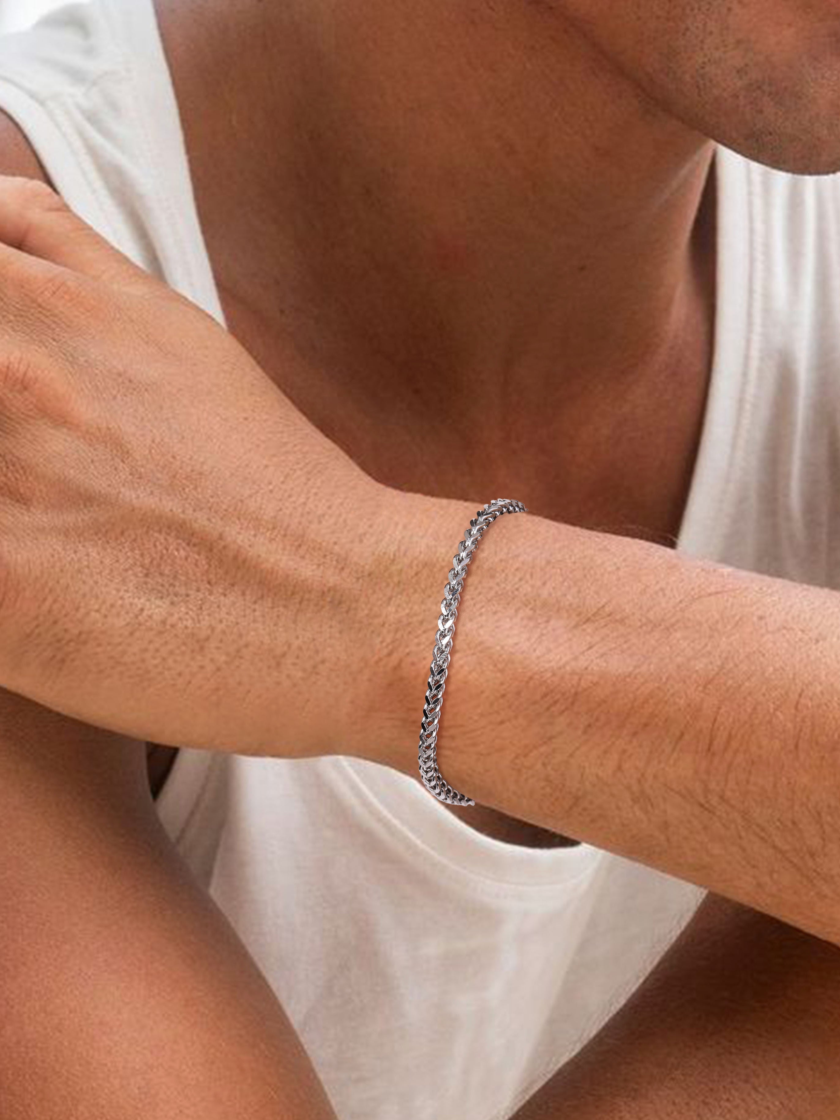 Two Layered Bracelet (Silver)