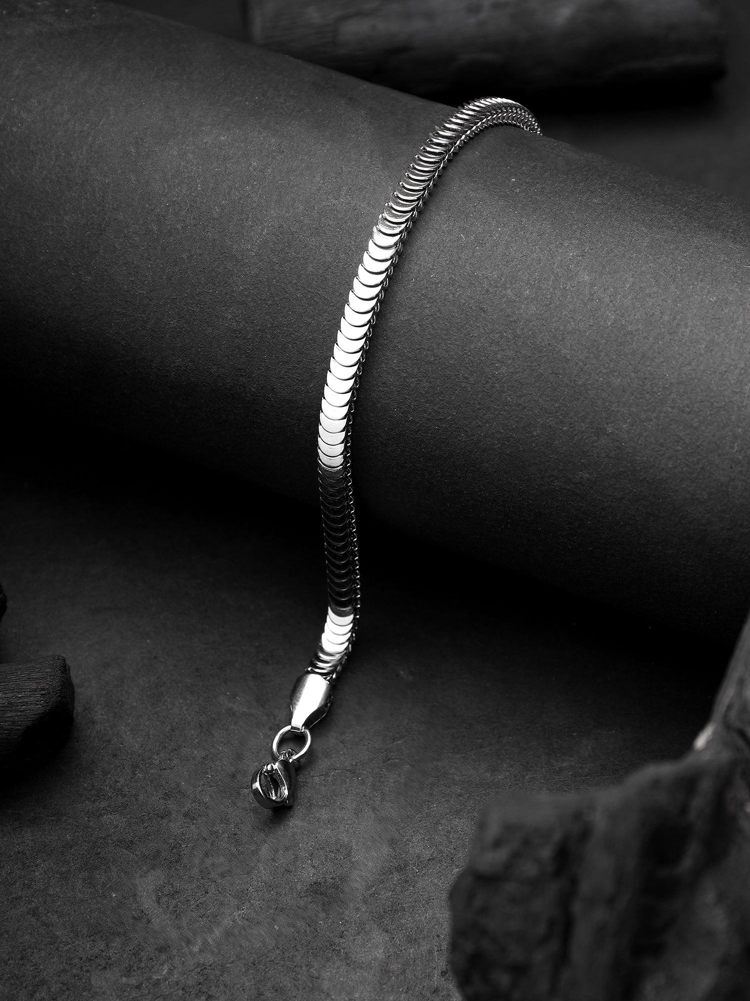 Multi Layer Design Sense Bracelet (Silver)