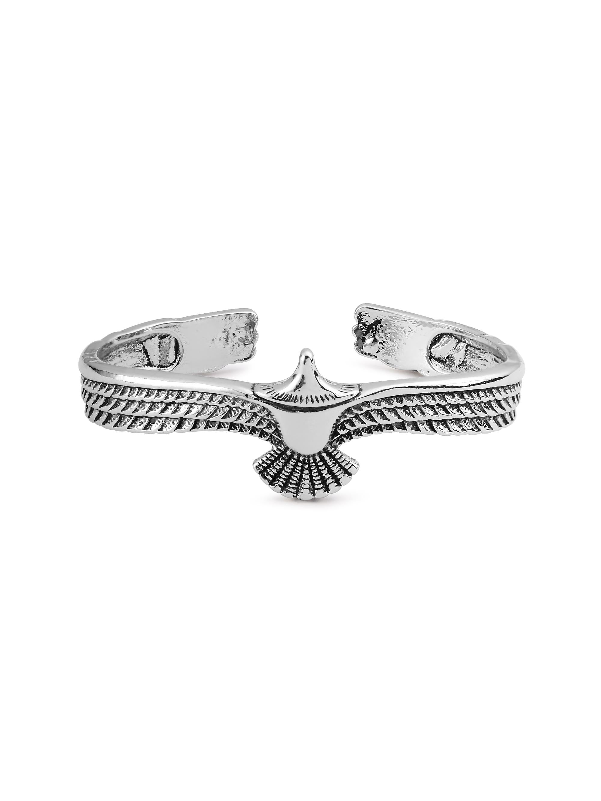 Viking Accessory Eagle Bracelet (Silver)
