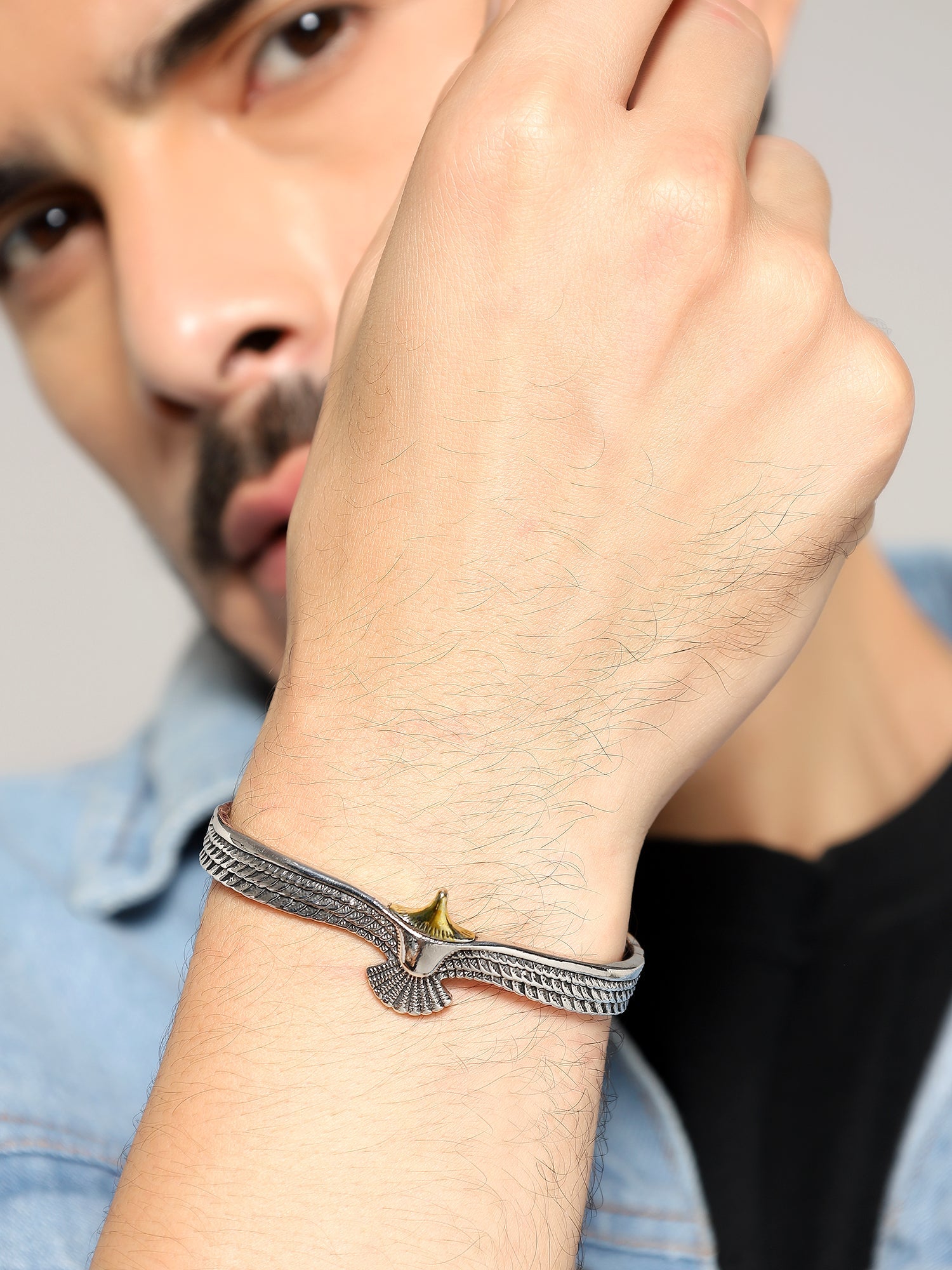 Viking Accessory Eagle Bracelet (Gold)