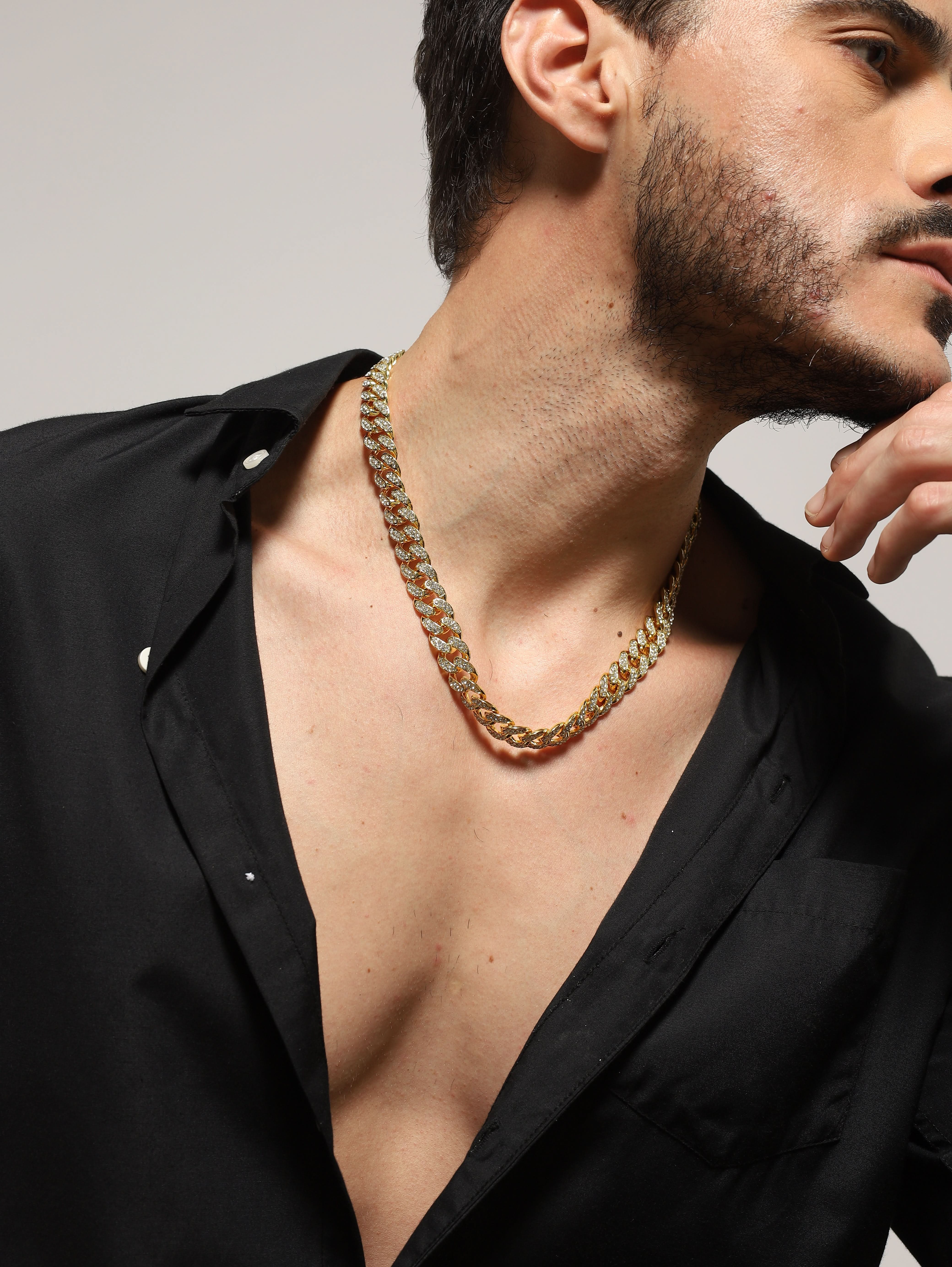 Diamond Cuban Chain (Gold)