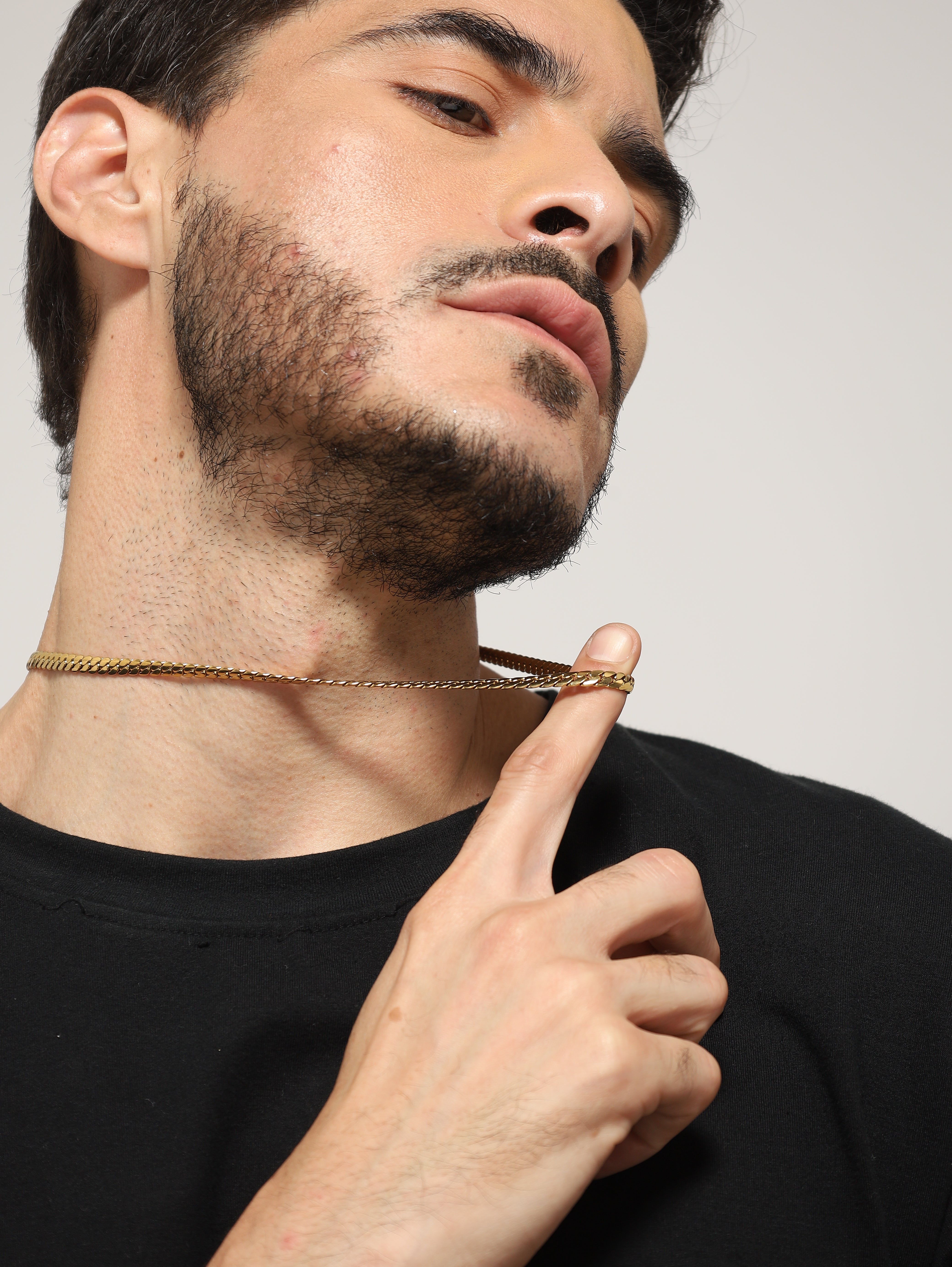 Four Sided Grinding Chain (Gold)