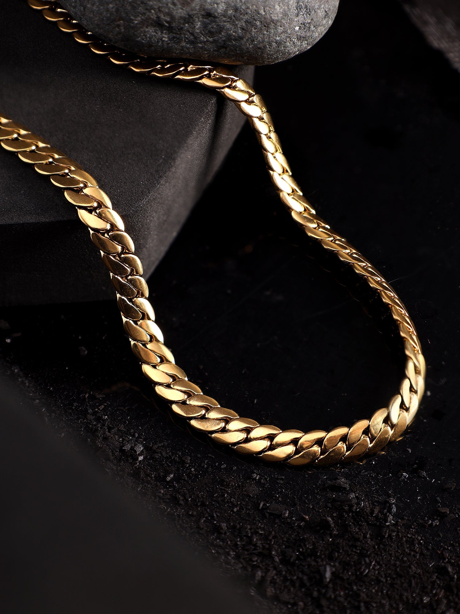 Four Sided Grinding Chain (Gold)